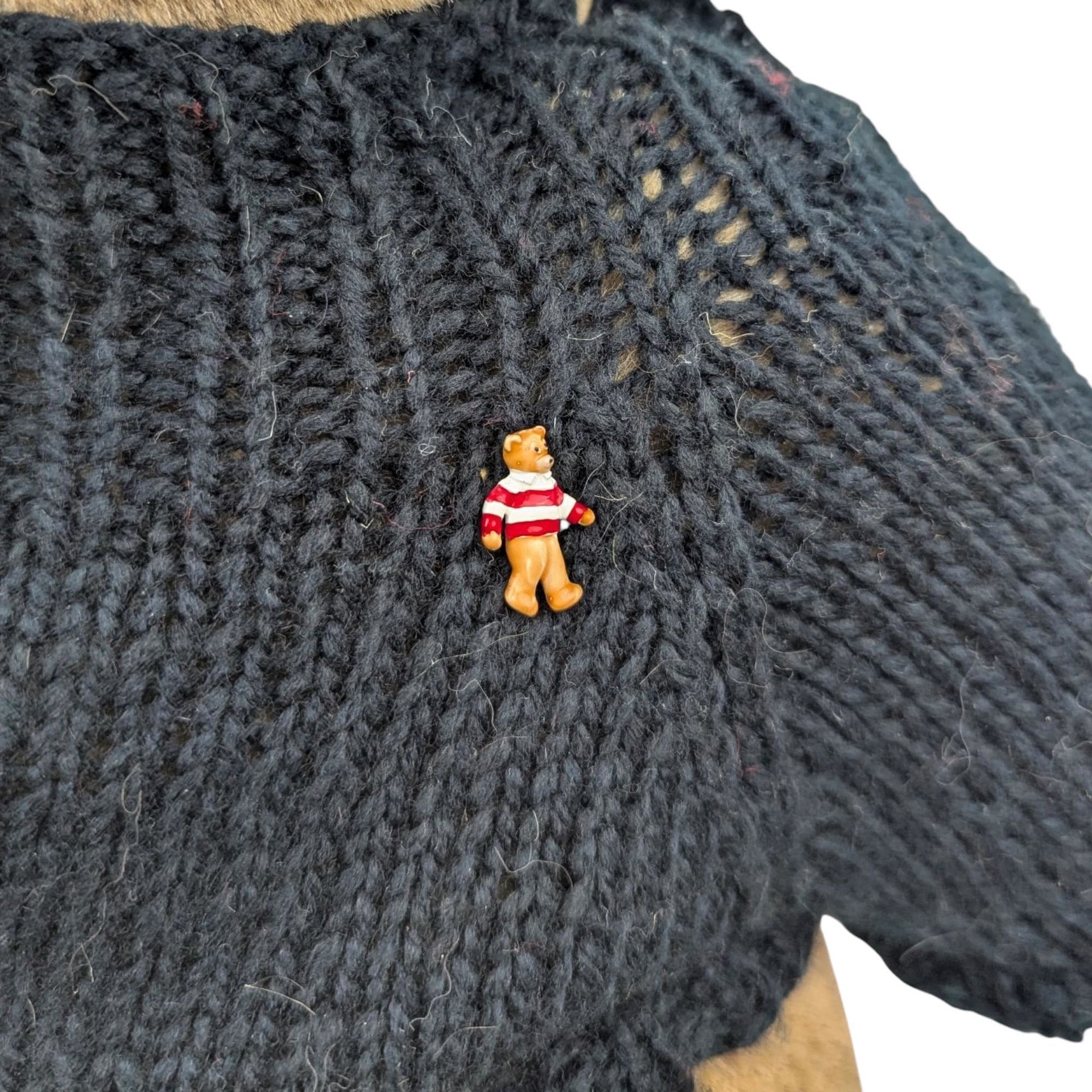 Vintage 1982 Bialosky Artist Bear: Gund Teddy with French Beret & Sweater