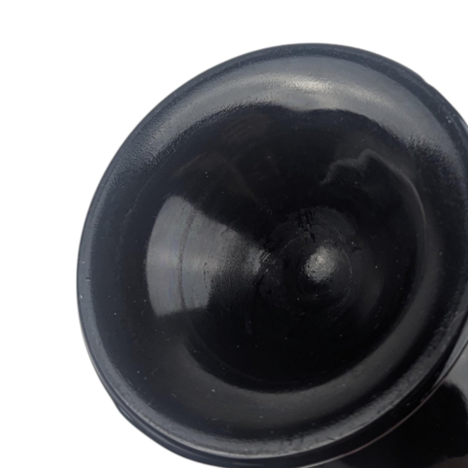 Vintage Black Glass Irish Coffee Mugs: Set of Four Footed Mugs