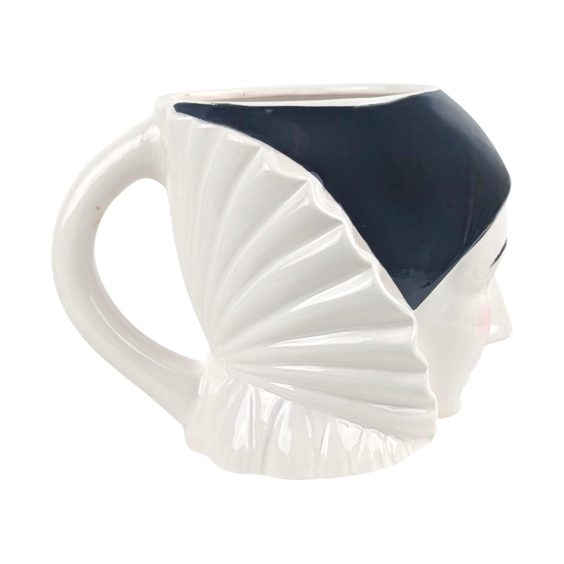 Vintage Pierrot Clown Mug: Taste Setter by Sigma, Ceramic Head Vase Cup