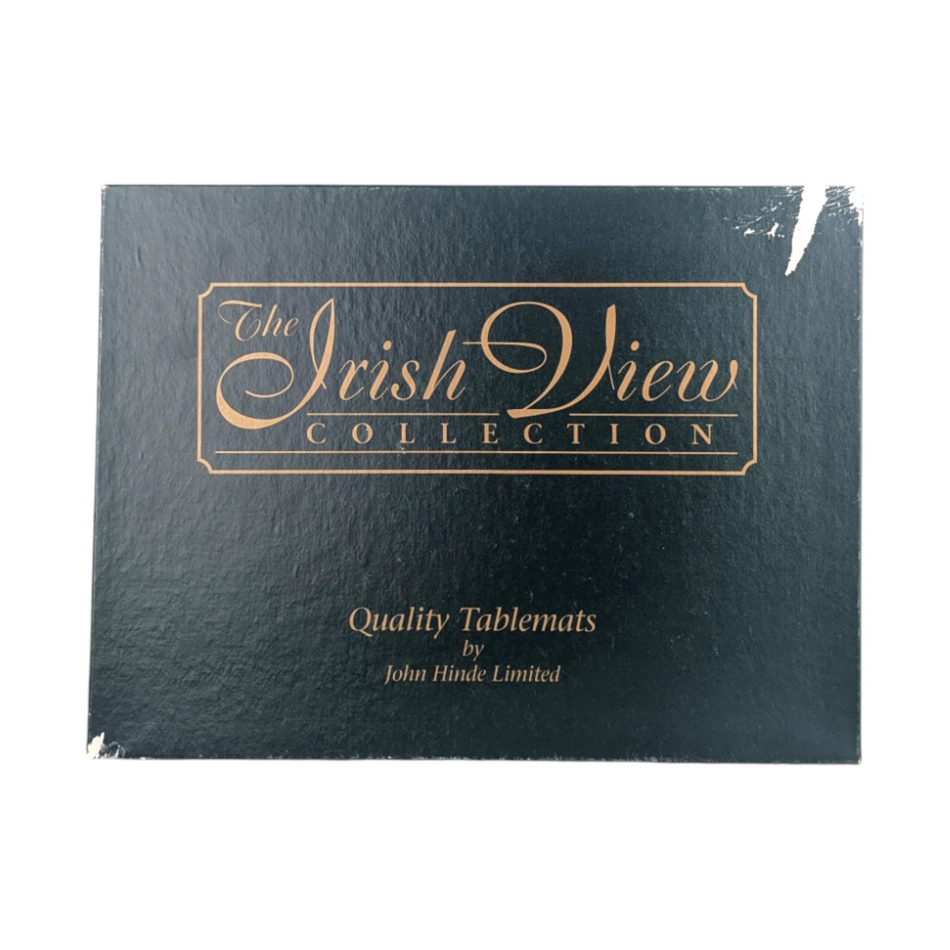 Vintage Irish View Placemat Set: John Hinde Ltd., Cork Back Table Mats, Set of 6