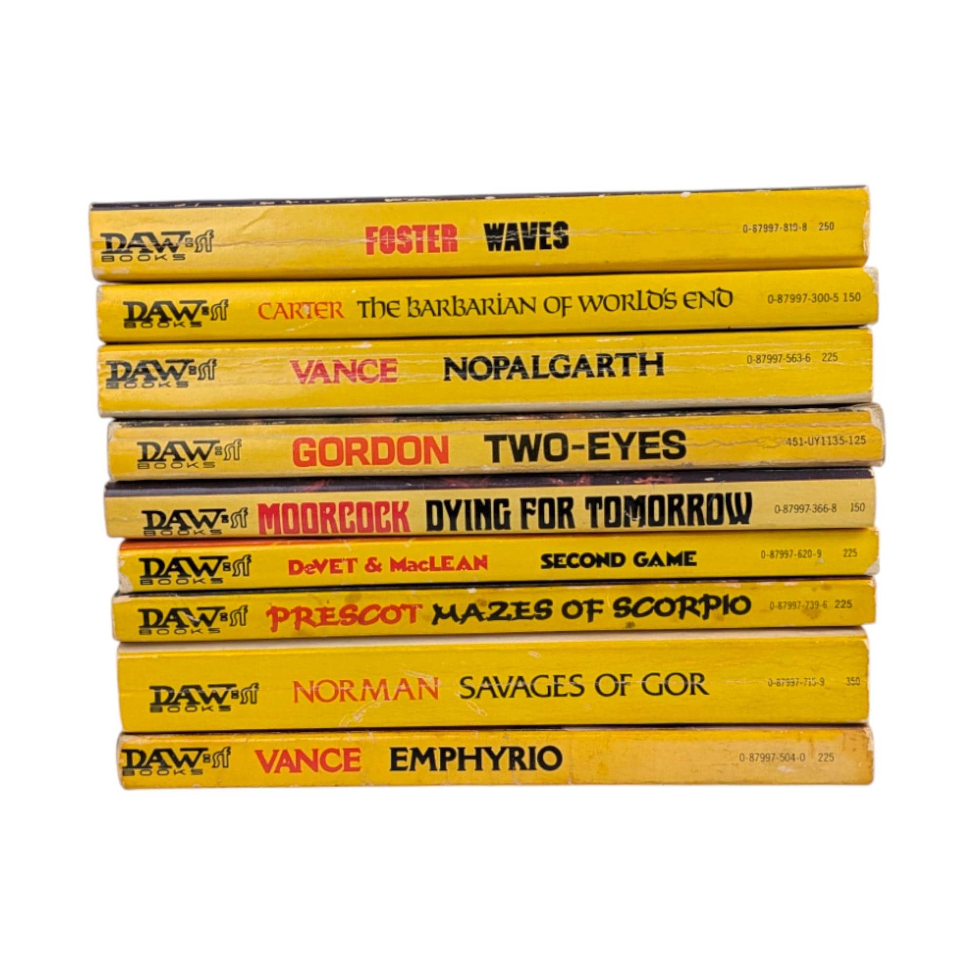 Vintage DAW Paperback YOUR CHOICE: Sci-Fi Fantasy Book Collection