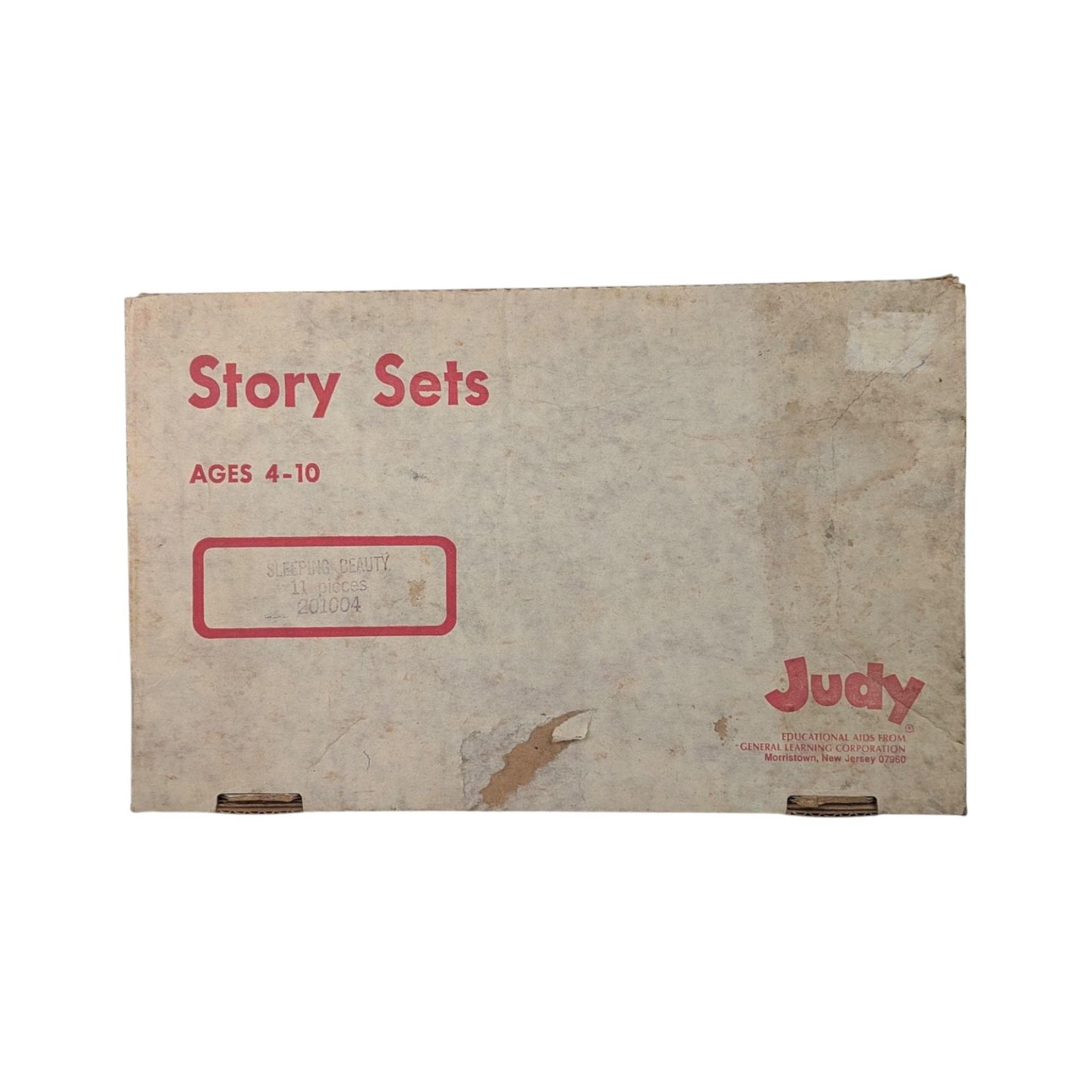 Vintage Judy Story Set: Sleeping Beauty Fairy Tale Characters, Educational Storytelling Pieces