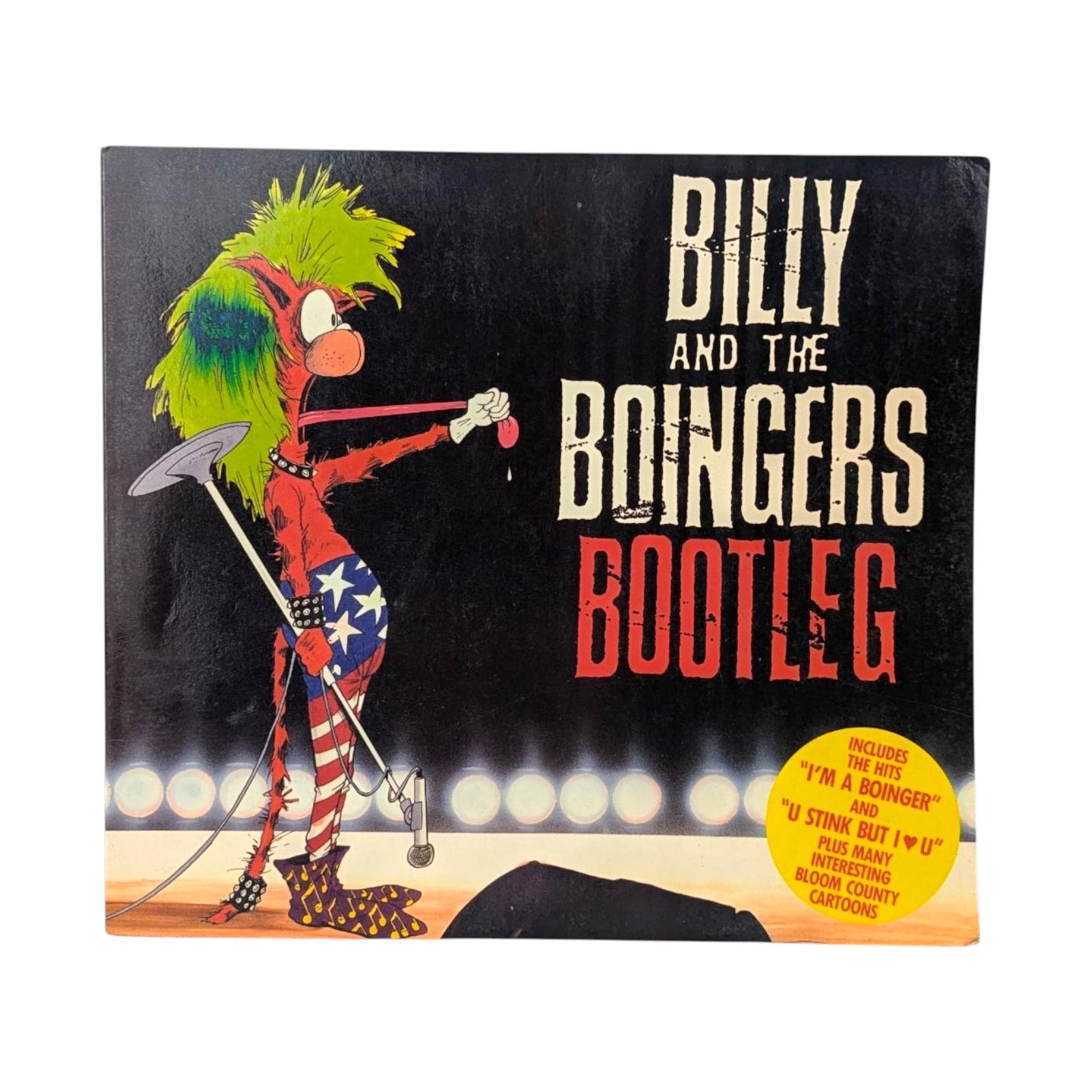 Vintage 1987 Billy and the Boingers Book: Berke Breathed Bloom County Comic