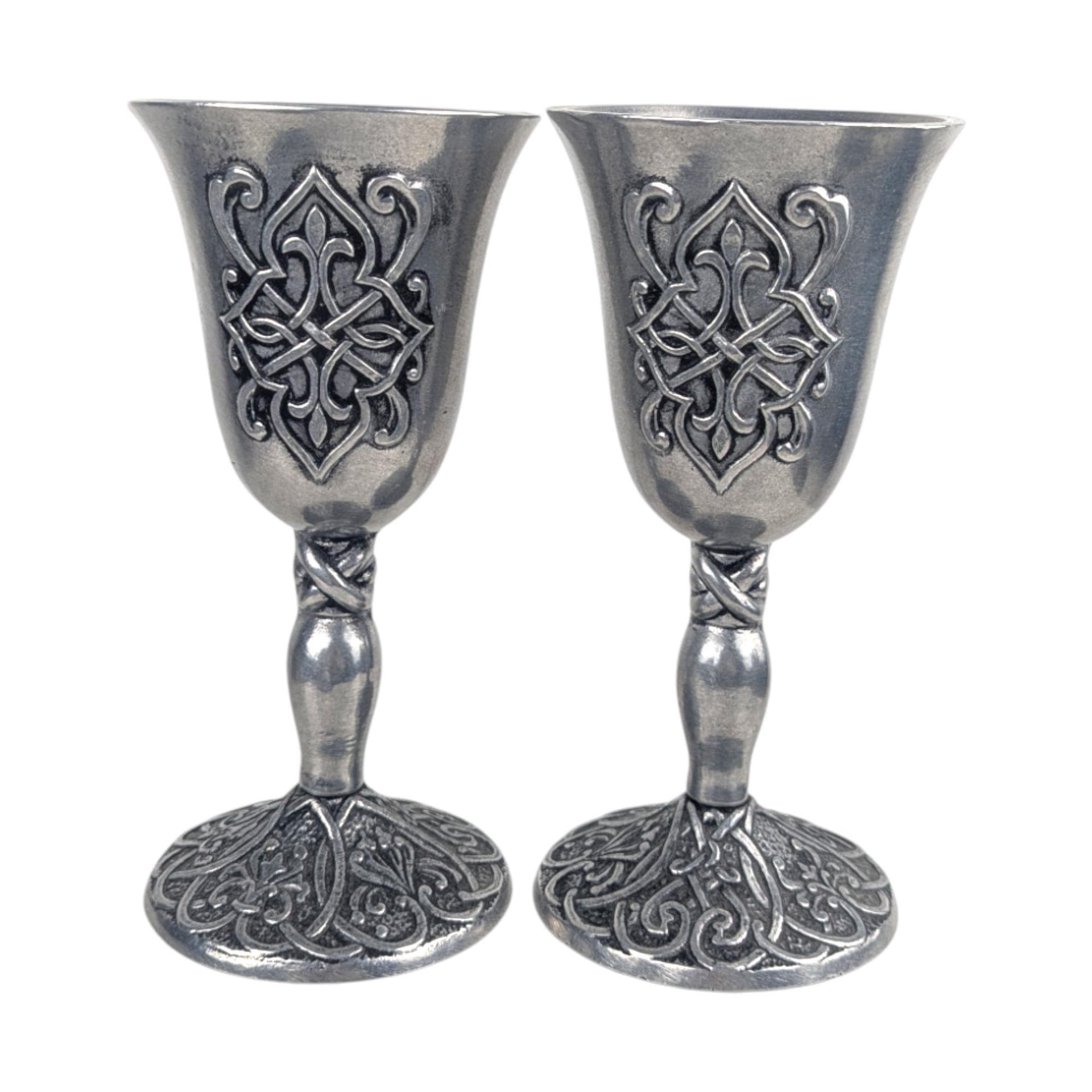 Vintage 1996 Carson Pewter: YOUR CHOICE of Forevermore Pitcher, Candelabra, or Goblet Pair