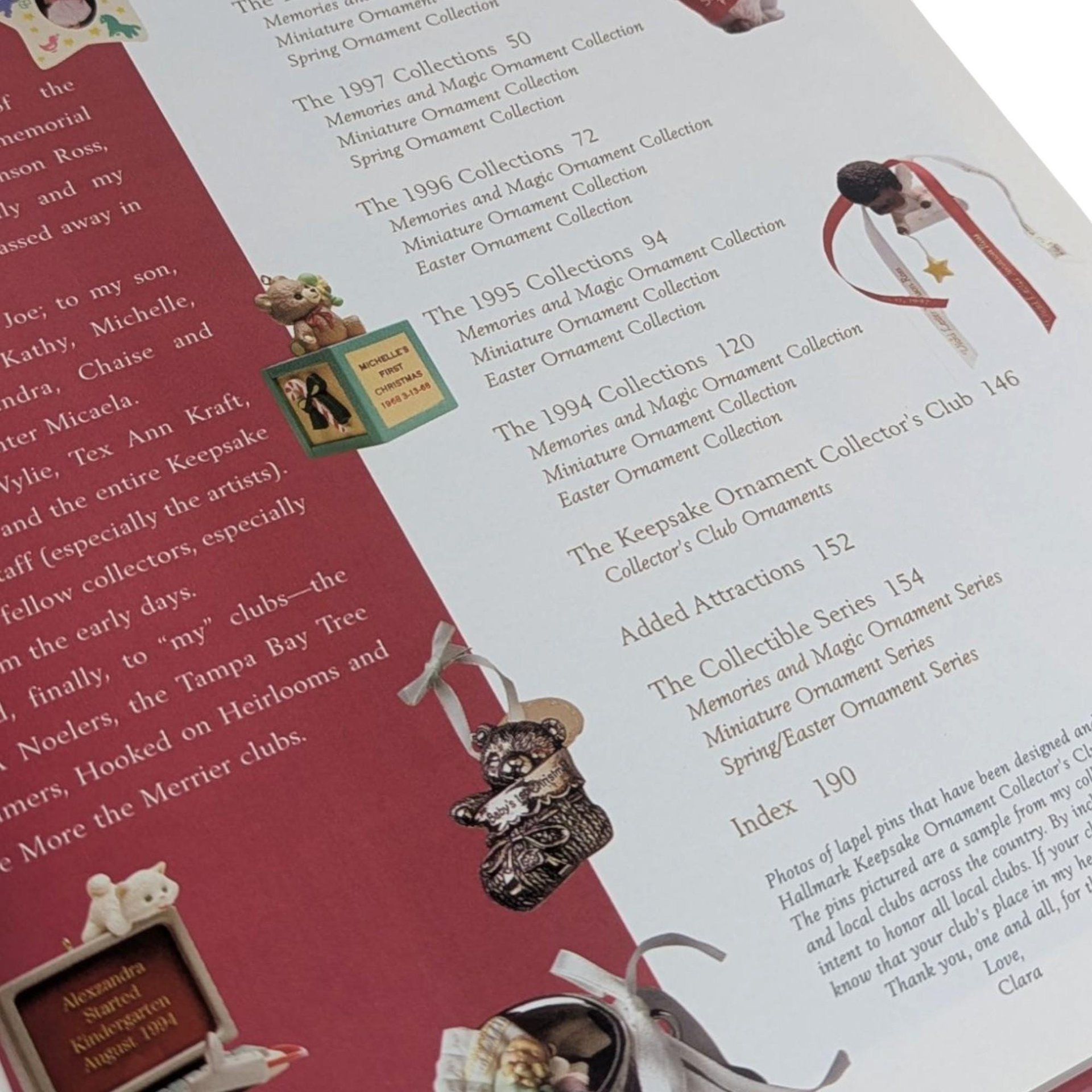 Hallmark Keepsake Ornaments Collector's Guide 1973-1993, 1994-1998, Your Choice