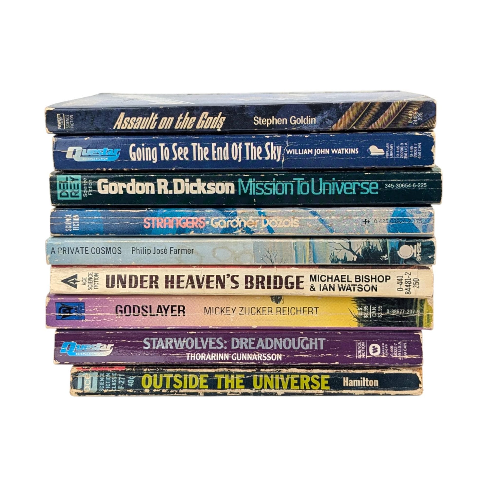 Vintage Sci-Fi Fantasy Paperback Book: Your Choice of Classic Titles