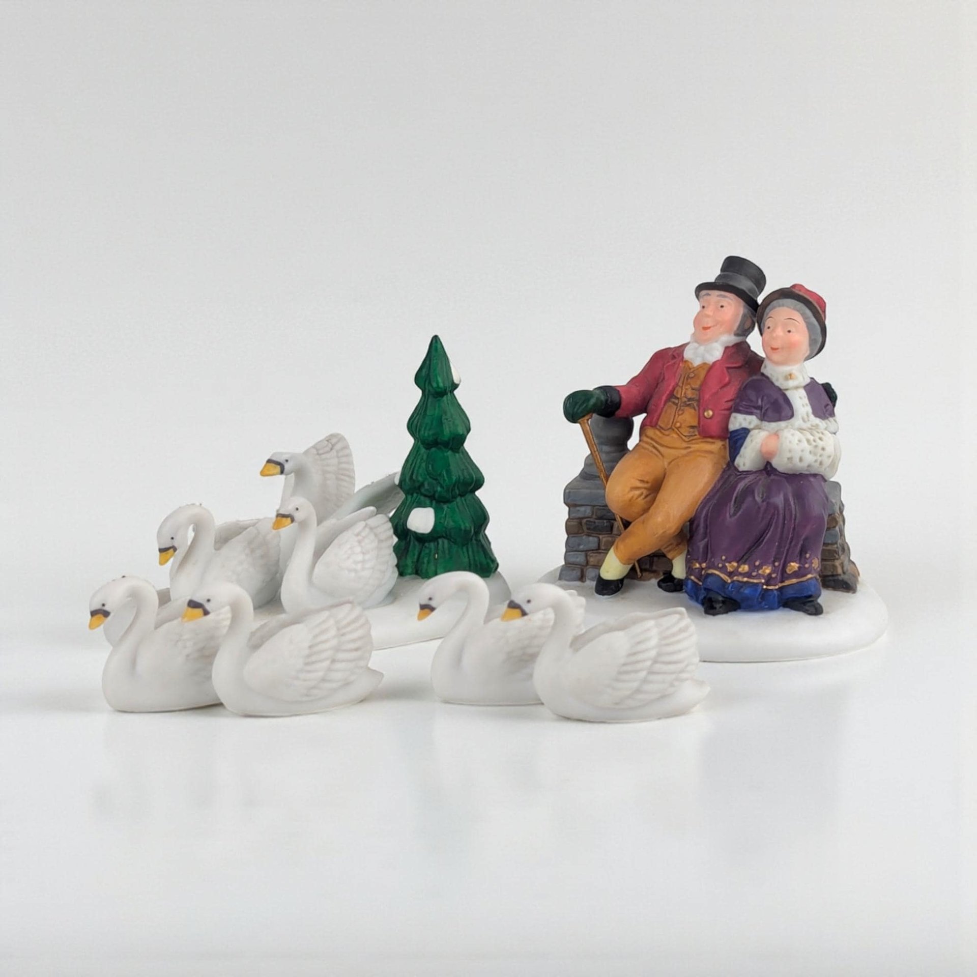 Vintage Dept 56 12 Days of Christmas Figurine, Your Choice: Heritage Village Collection Set