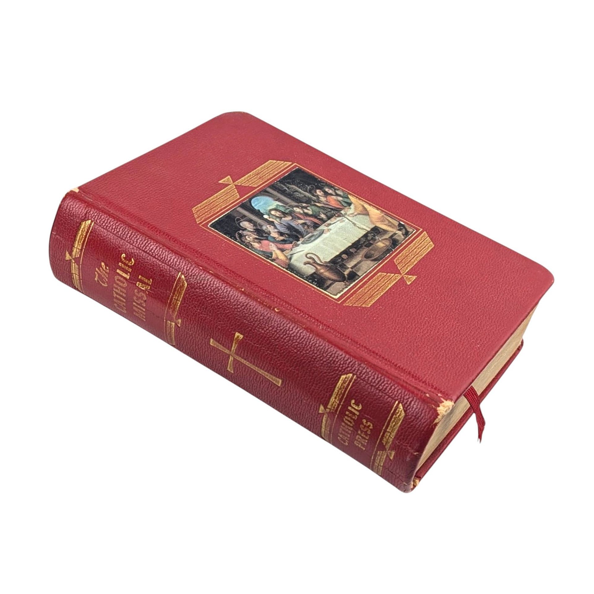 Vintage 1959 The Catholic Missal: Reverend O'Connell & Martin Hardcover