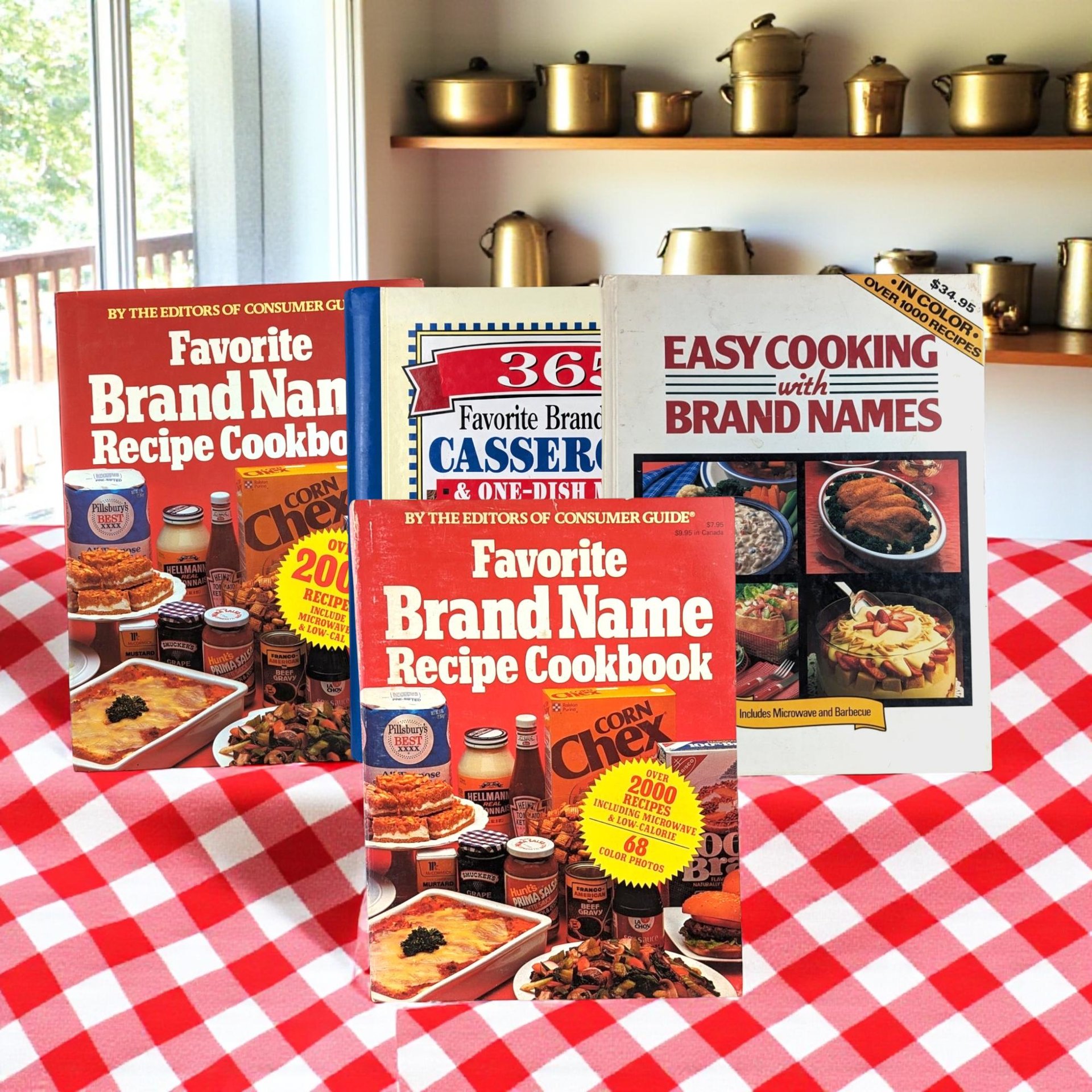 Vintage Favorite Brand Names Cookbook Choice: 1980s & 1990s Recipe Collection