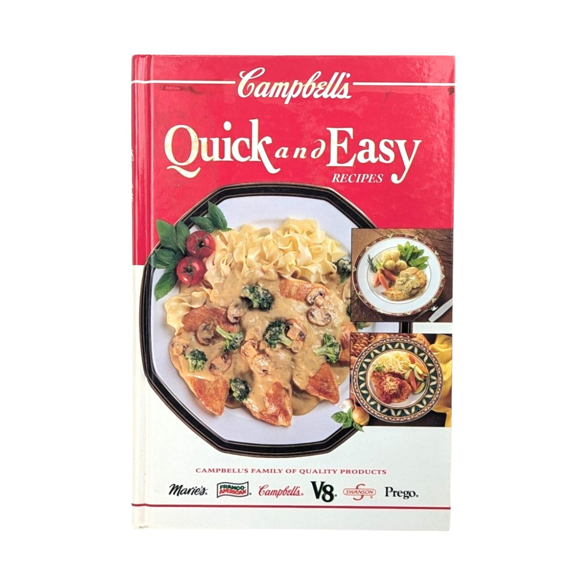 Vintage Campbell's Cookbook Choice: 1970s-90s Recipe Books