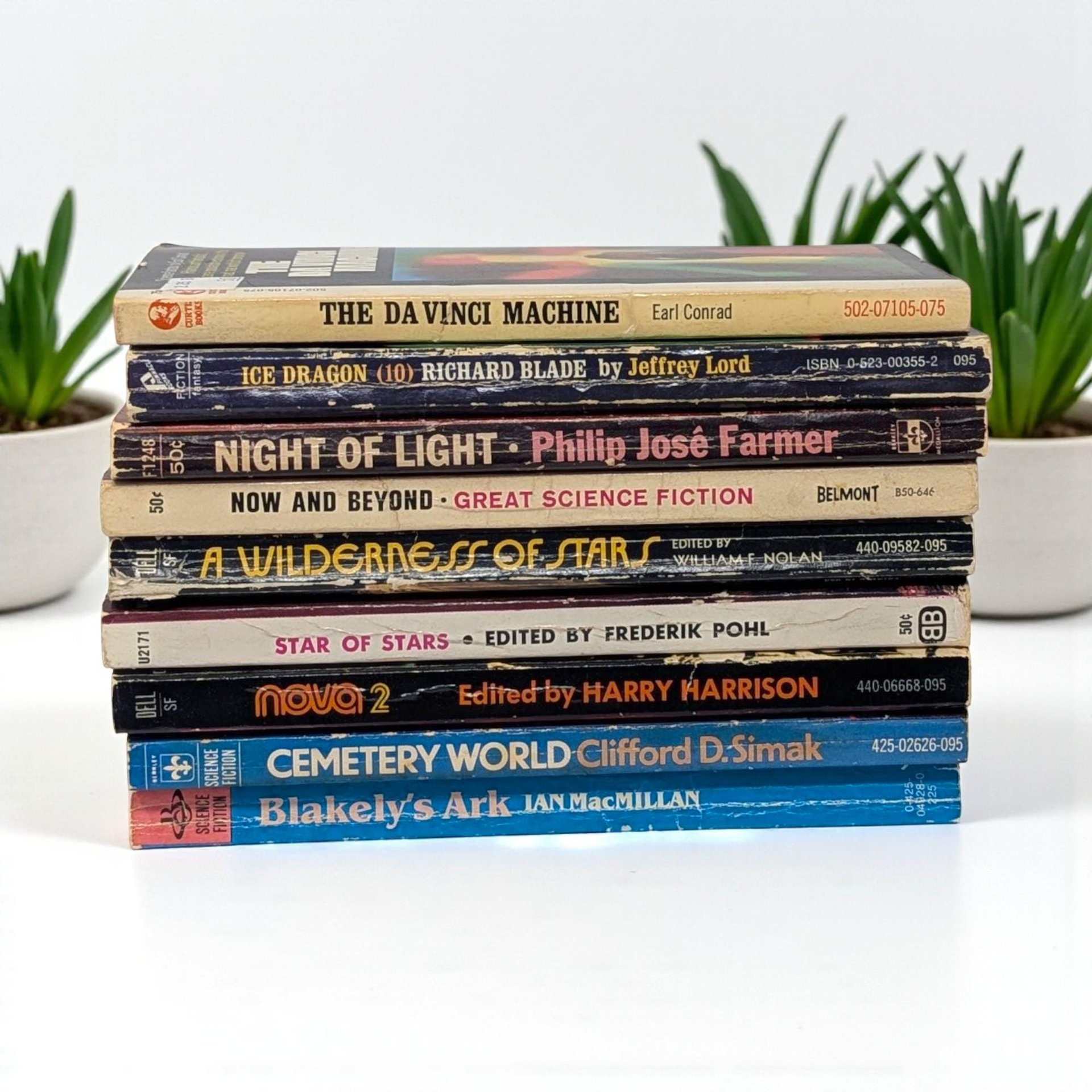 Vintage Sci-Fi Paperback Book Lot: Your Choice of Classic Adventure