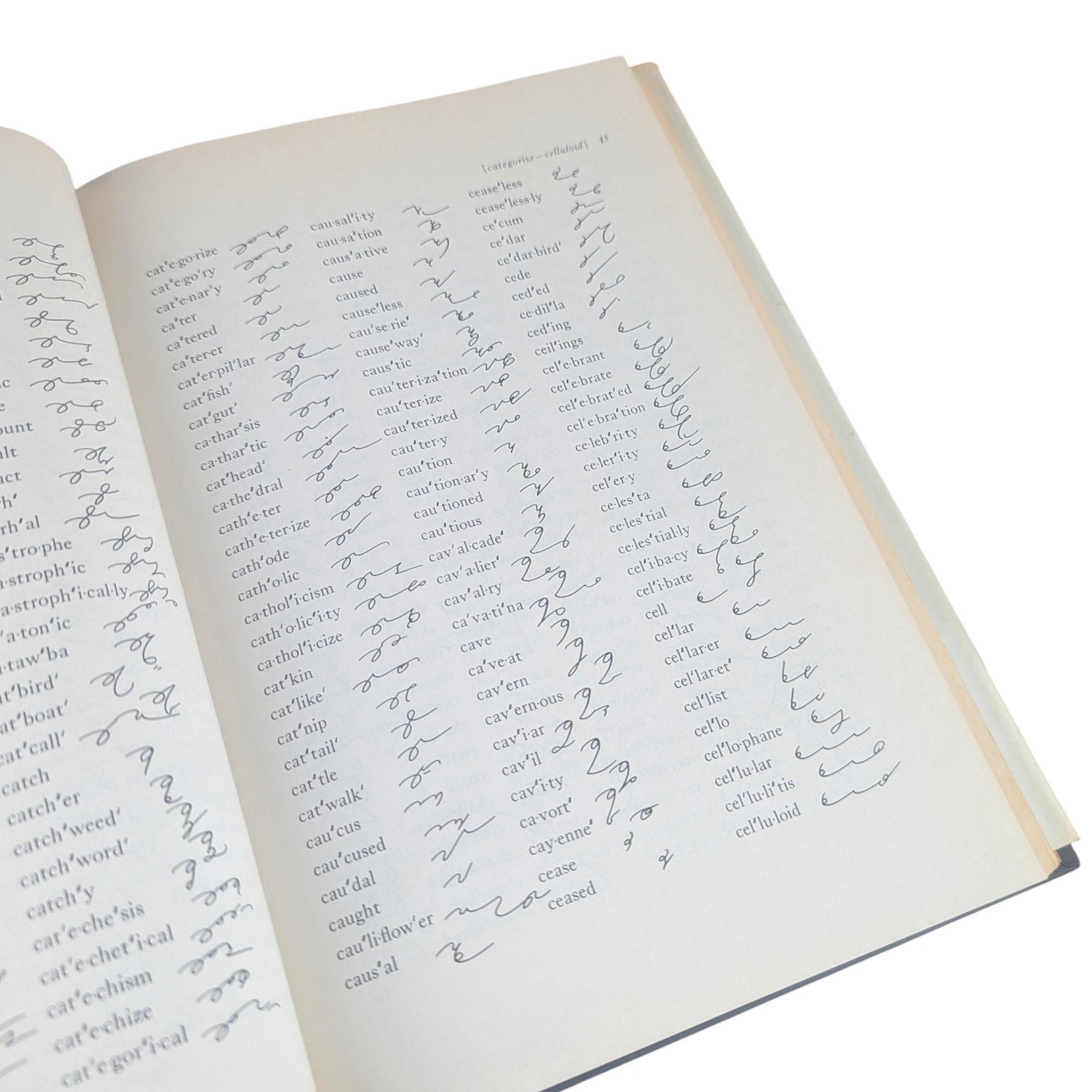 Vintage 1971 Gregg Shorthand Dictionary: Diamond Jubilee Series Secretarial Reference