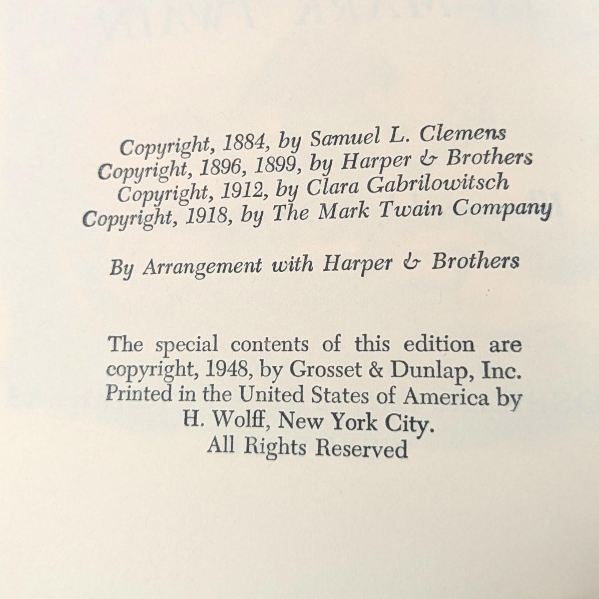 Vintage 1940s Tom Sawyer & Huckleberry Finn: Mark Twain Illustrated Book Set