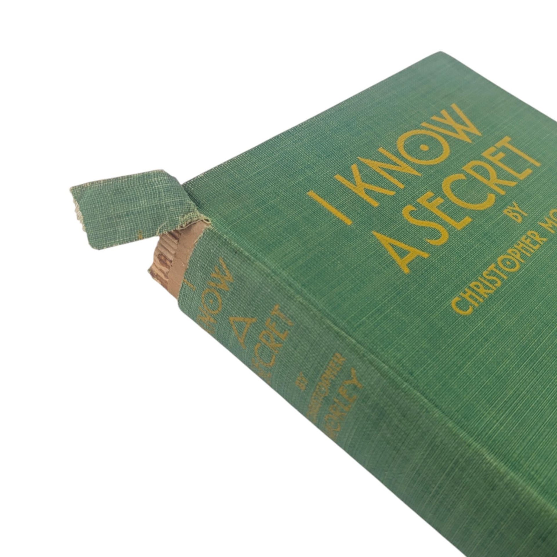 Vintage 1927 I Know a Secret Book: Christopher Morley Childrens Story