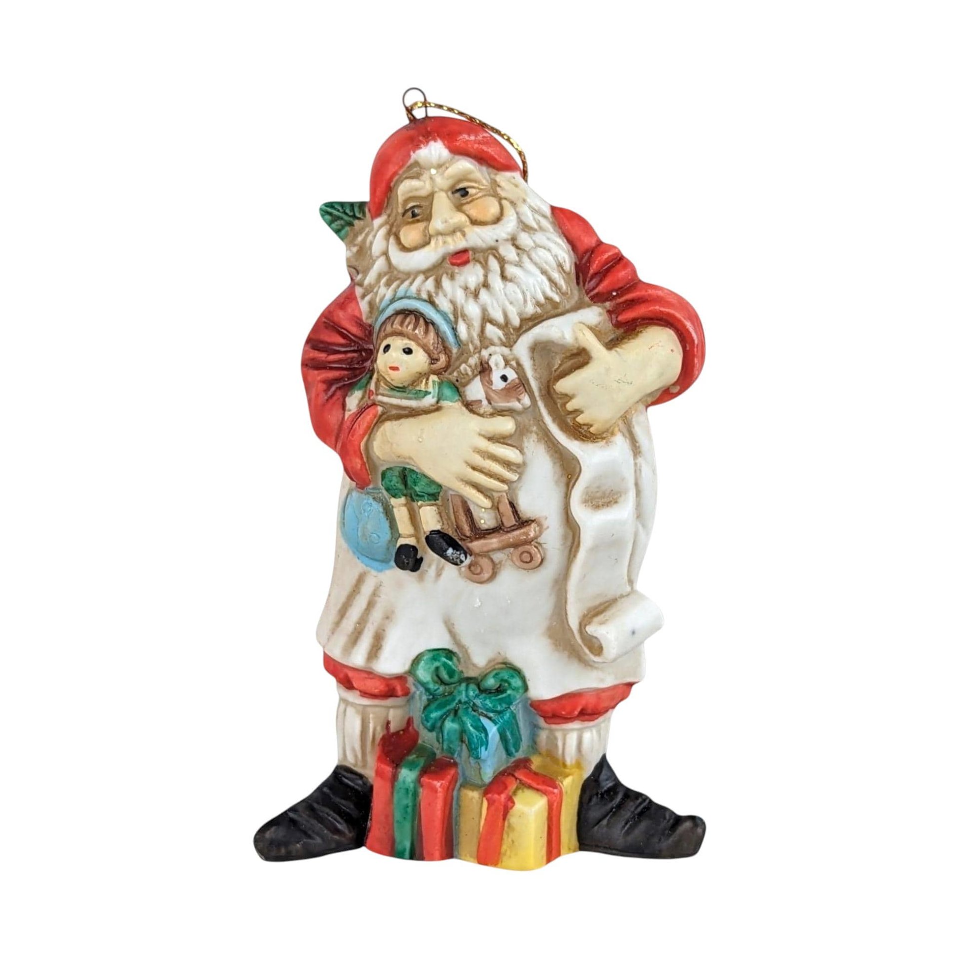 Vintage Santa Claus Ornament Your Choice: Enesco Silvestri St Nicholas Figure