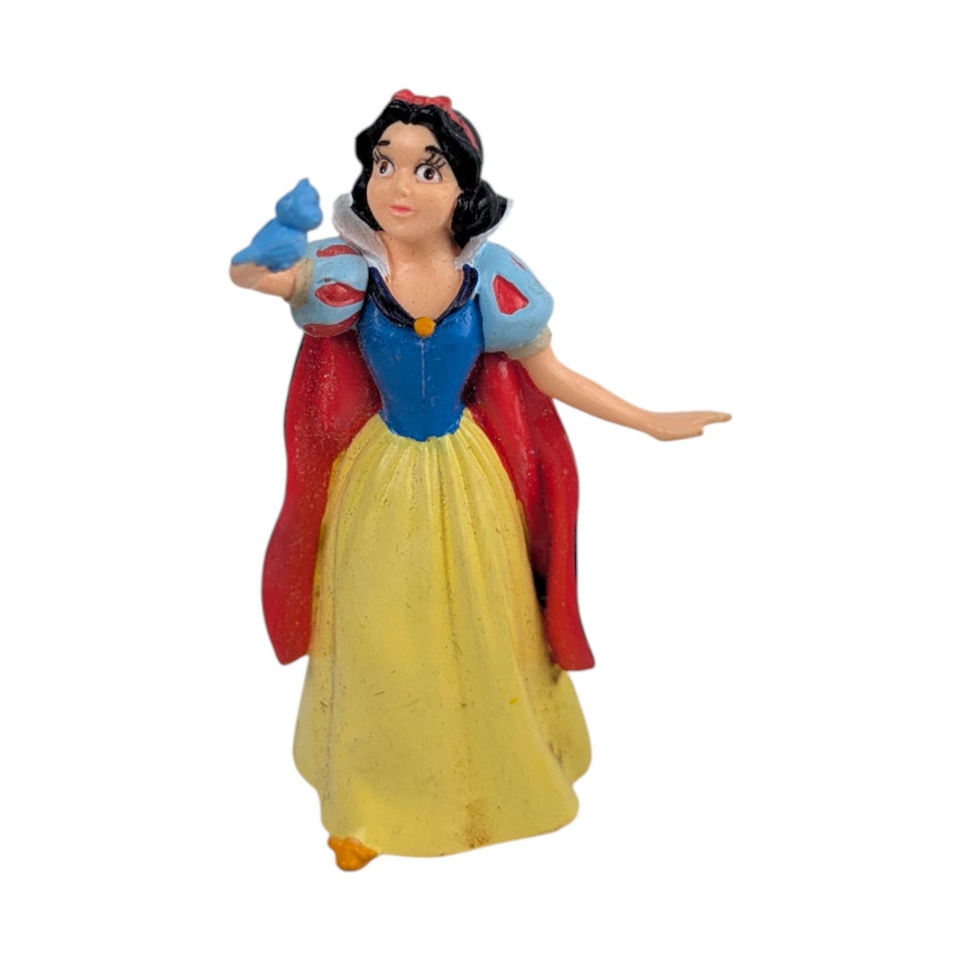 Vintage Snow White Figure Set: Disney Queen & Six Dwarves Toys