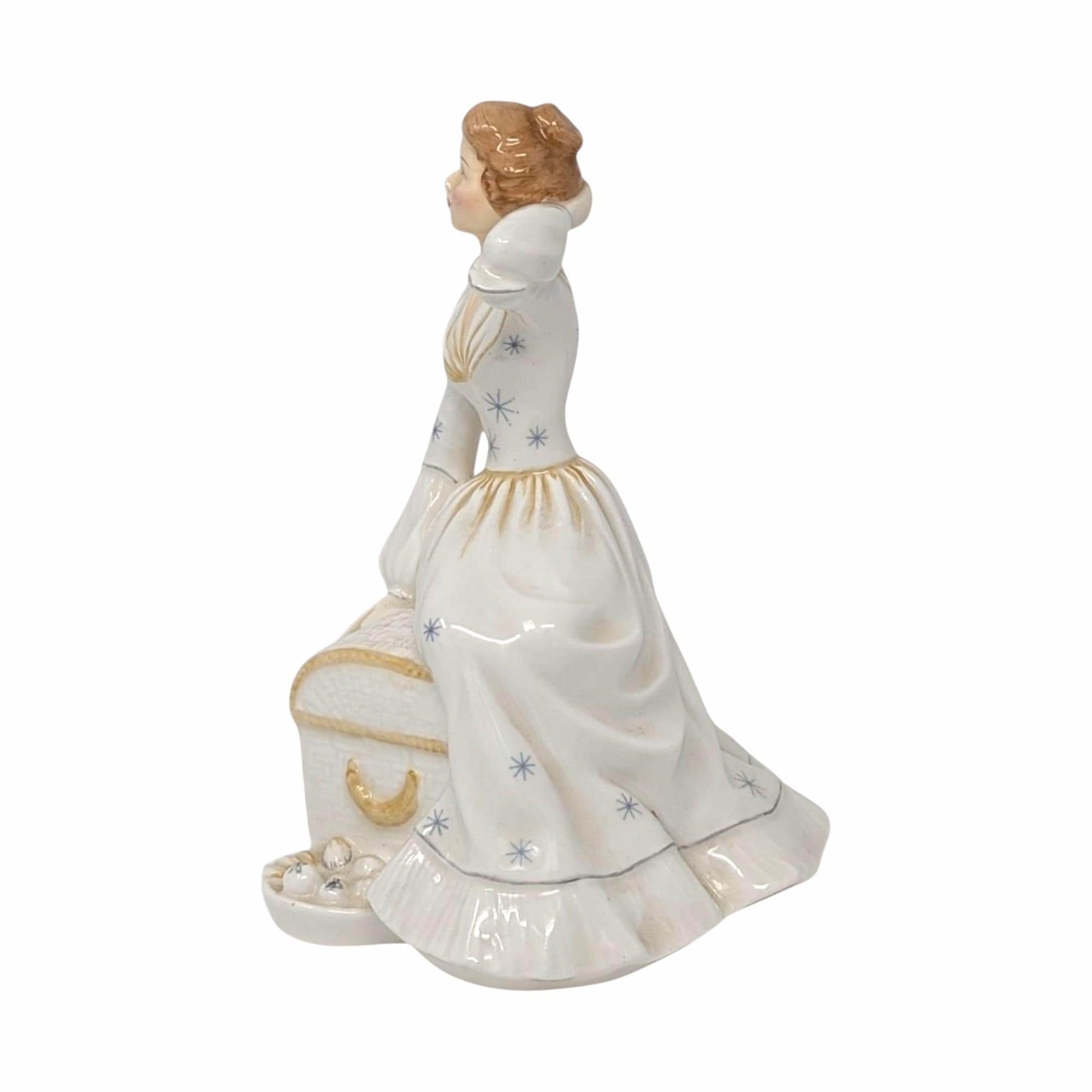 Vintage Royal Doulton "Summer's Day" Figurine: HN 2181 Bone China Lady
