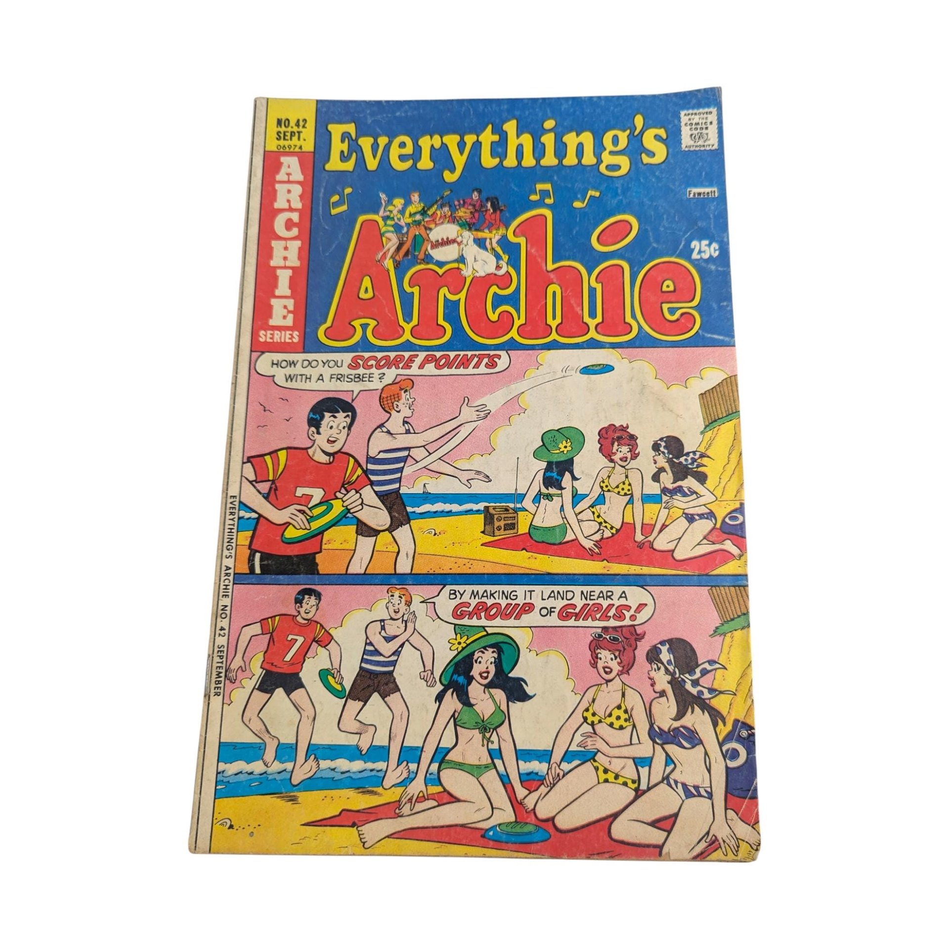 Vintage 1970s Archie Comics Lot: Everything's Archie & Reggie's Jokes, Riverdale Comics