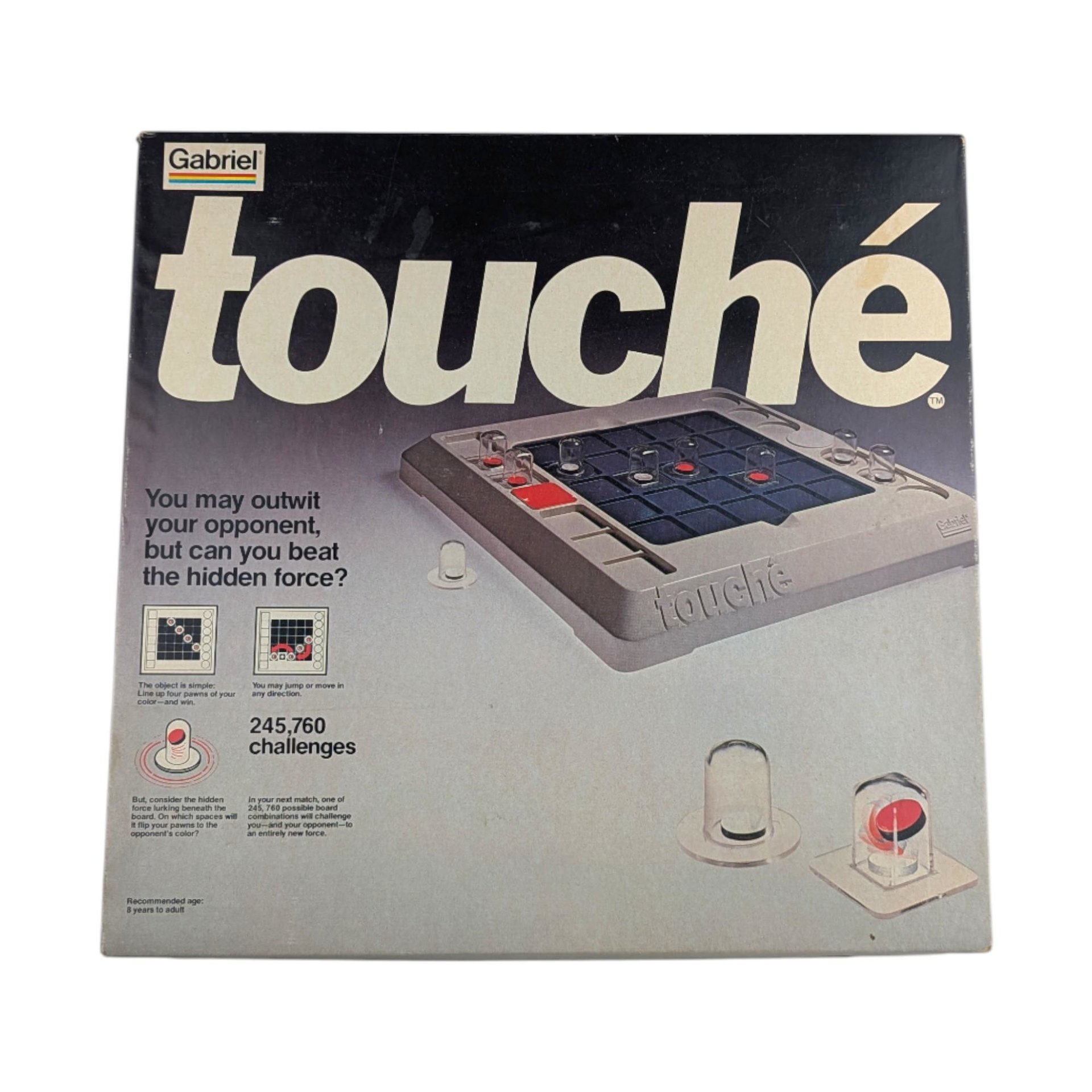 Vintage 1976 Touché Game: Gabriel Abstract Strategy Game
