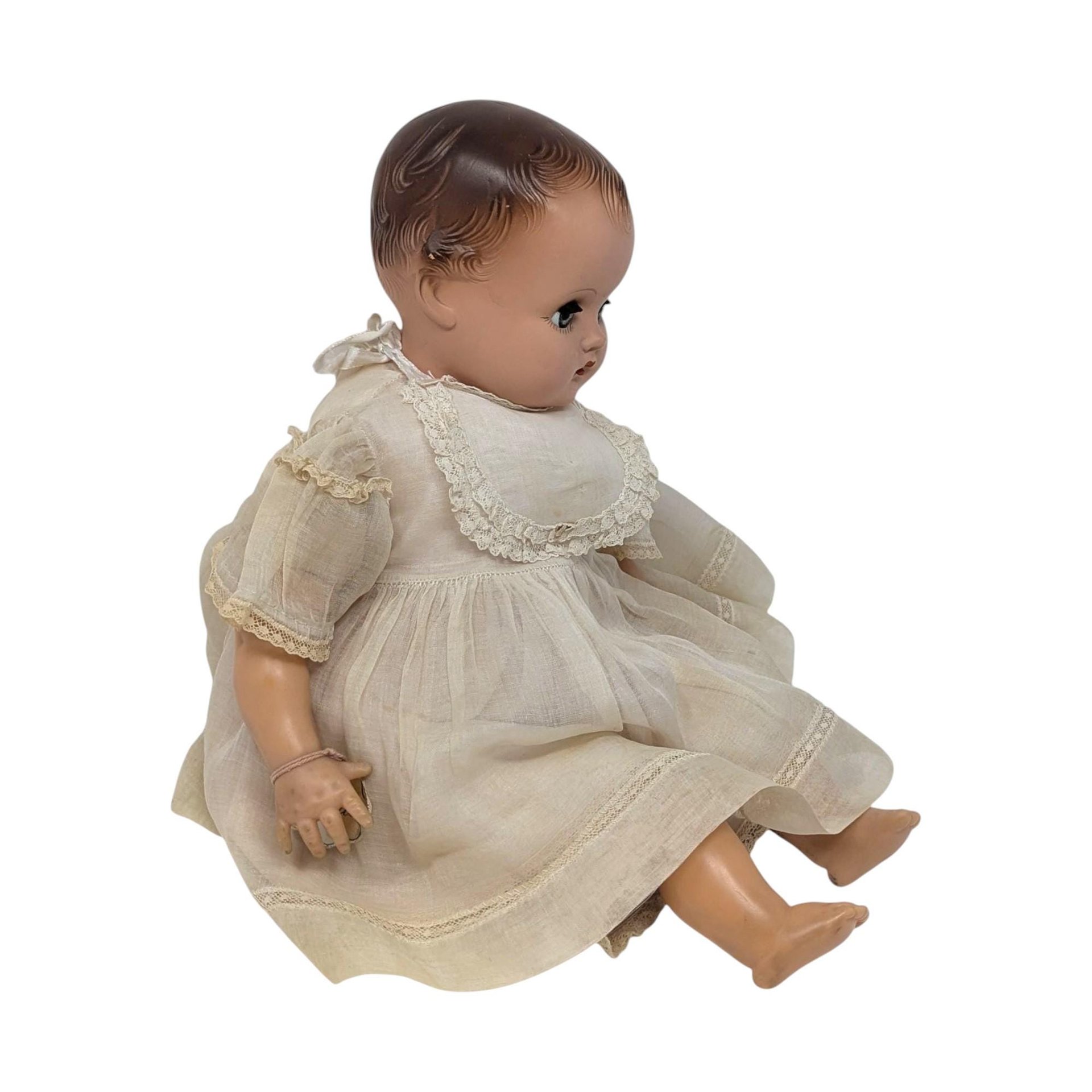 Vintage So-Lite Madame Alexander Baby Doll: Sleepy Eye Doll with Original Dress