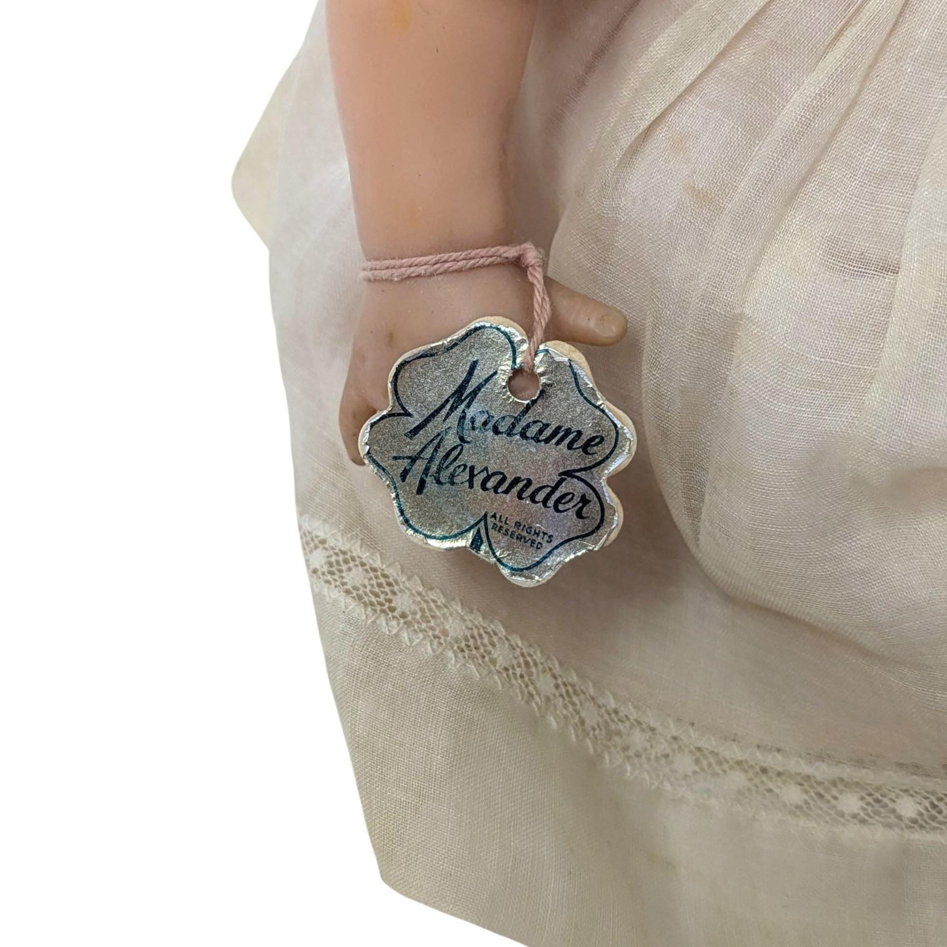 Vintage So-Lite Madame Alexander Baby Doll: Sleepy Eye Doll with Original Dress