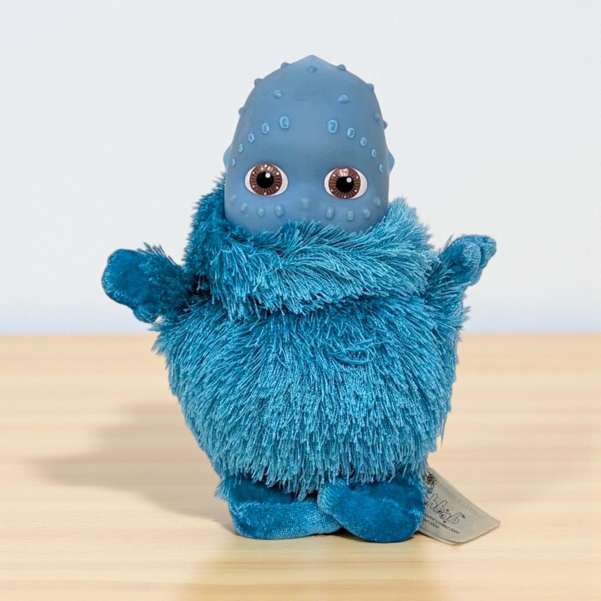 2004 Boohbah Jumbah 6" Plush: Blue Ragdoll Stuffed Animal Toy