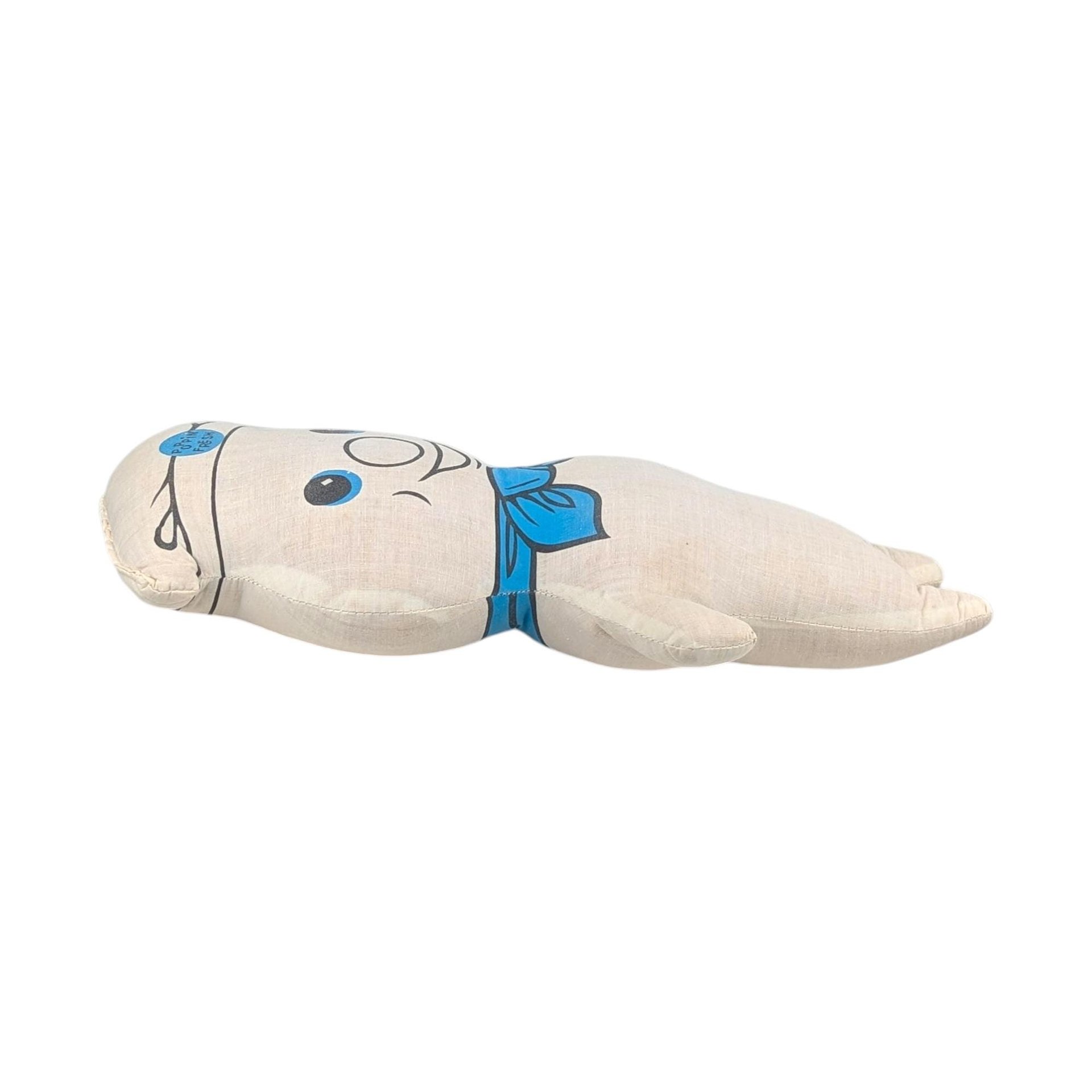 Vintage 1972 Pillsbury Doughboy Plush: Poppin' Fresh Mail-In Premium Toy