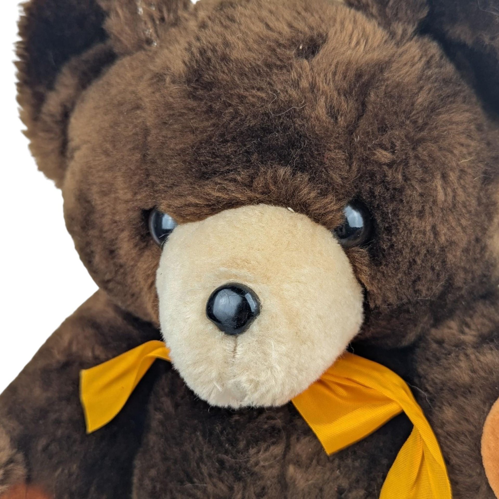 Vintage 1978 Dakin Nature Babies Bear: Jointed Brown Teddy Bear Stuffed Animal