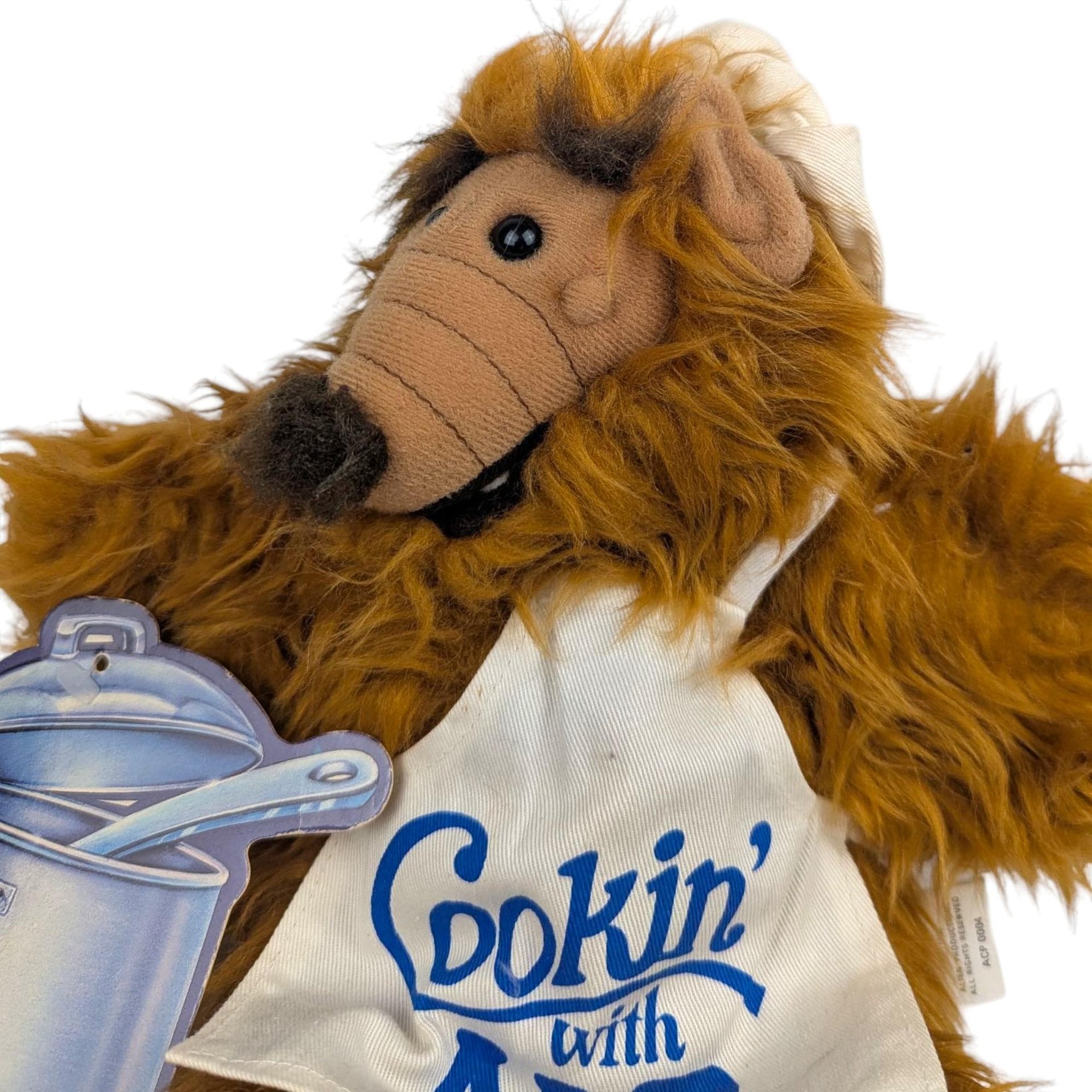Vintage 1988 Cookin' with ALF Puppet: Burger King Fast Food Promo Toy