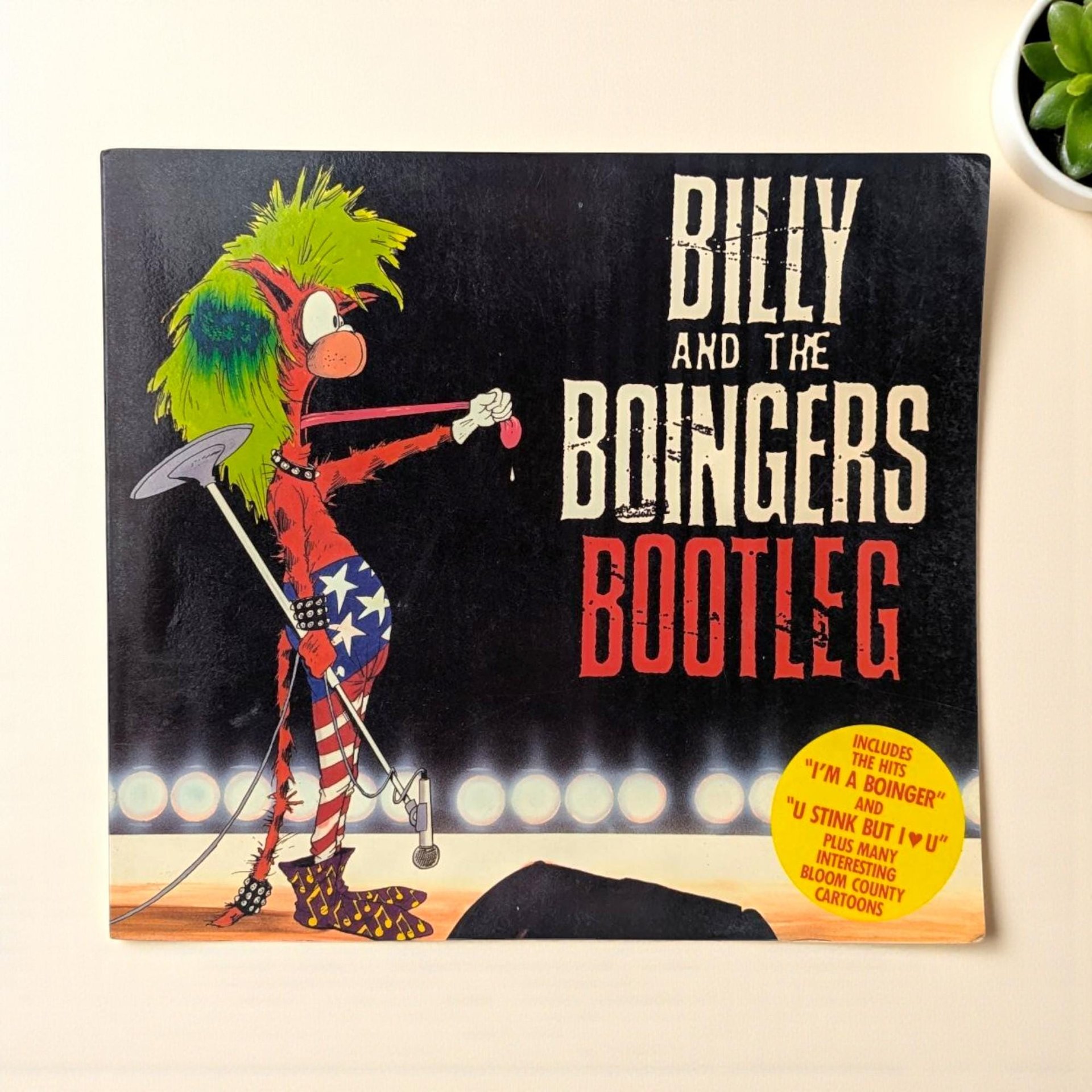 Vintage 1987 Billy and the Boingers Book: Berke Breathed Bloom County Comic