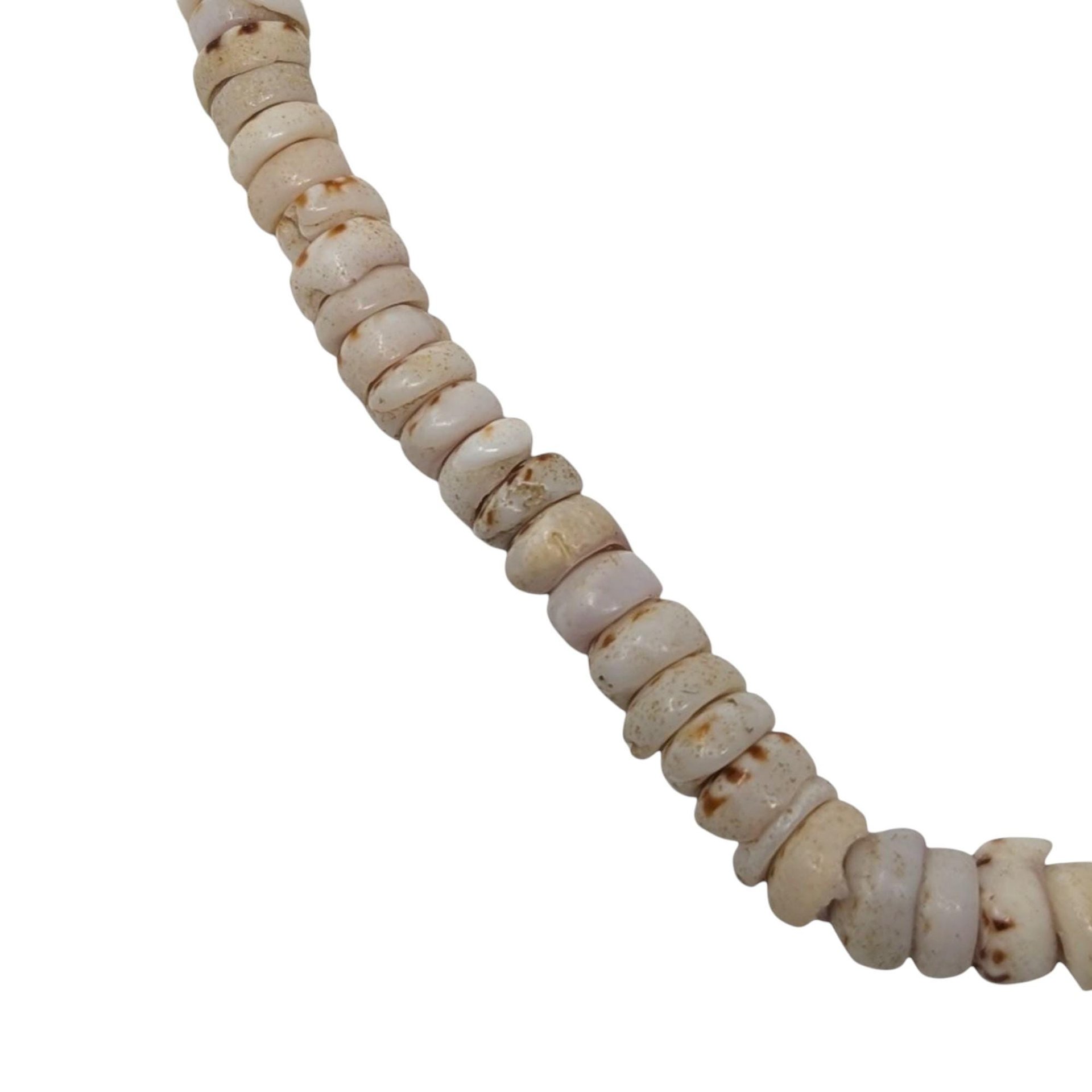 Vintage 1990s Puka Shell Choker: Your Choice of 90s Surfer Heishi Necklace