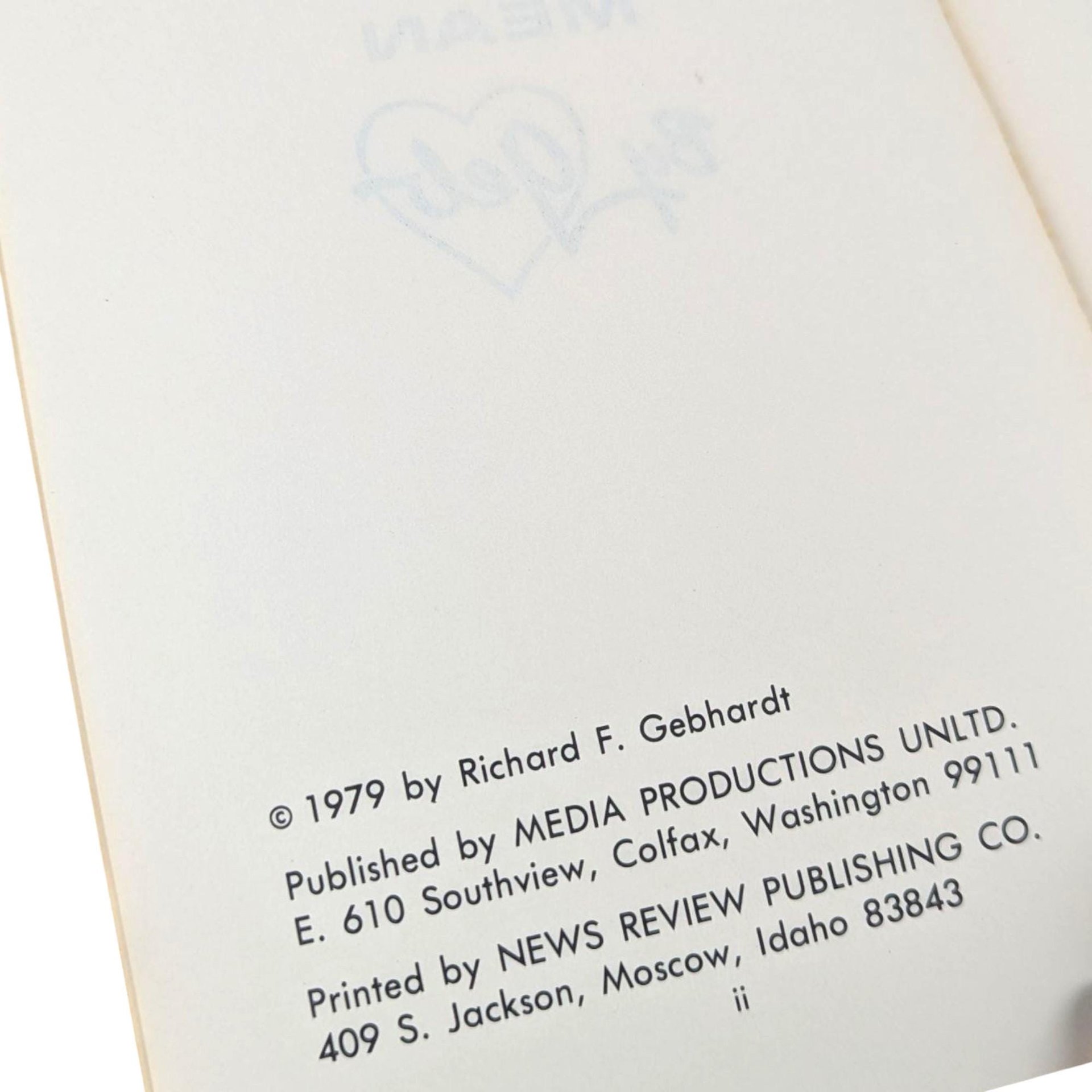 Vintage 1979 Signed Puzzle Book: "I See What You Mean" by Richard Gebhardt