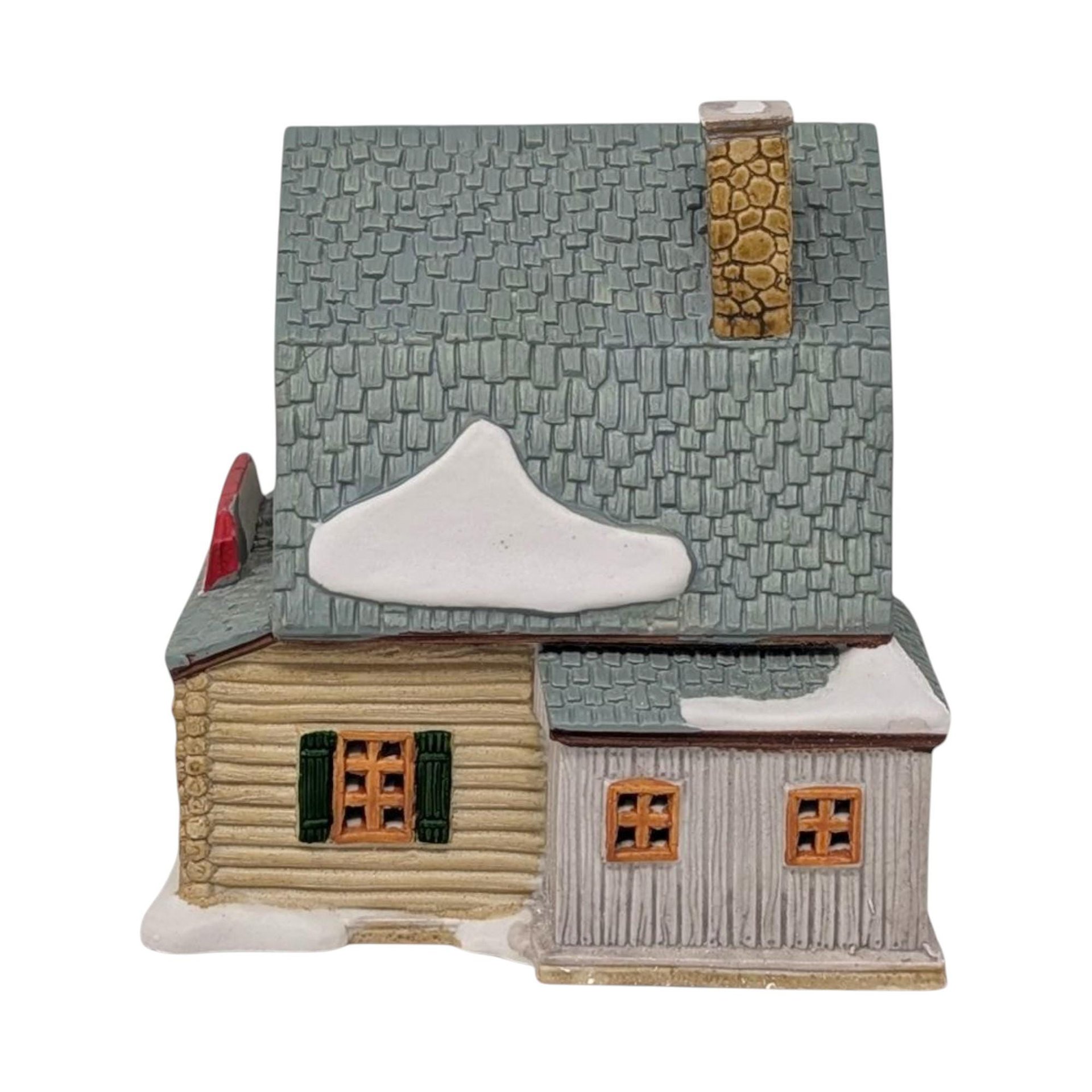 Vintage 1994 Lemax Trading Post: Dickensvale Lighted Christmas Village House
