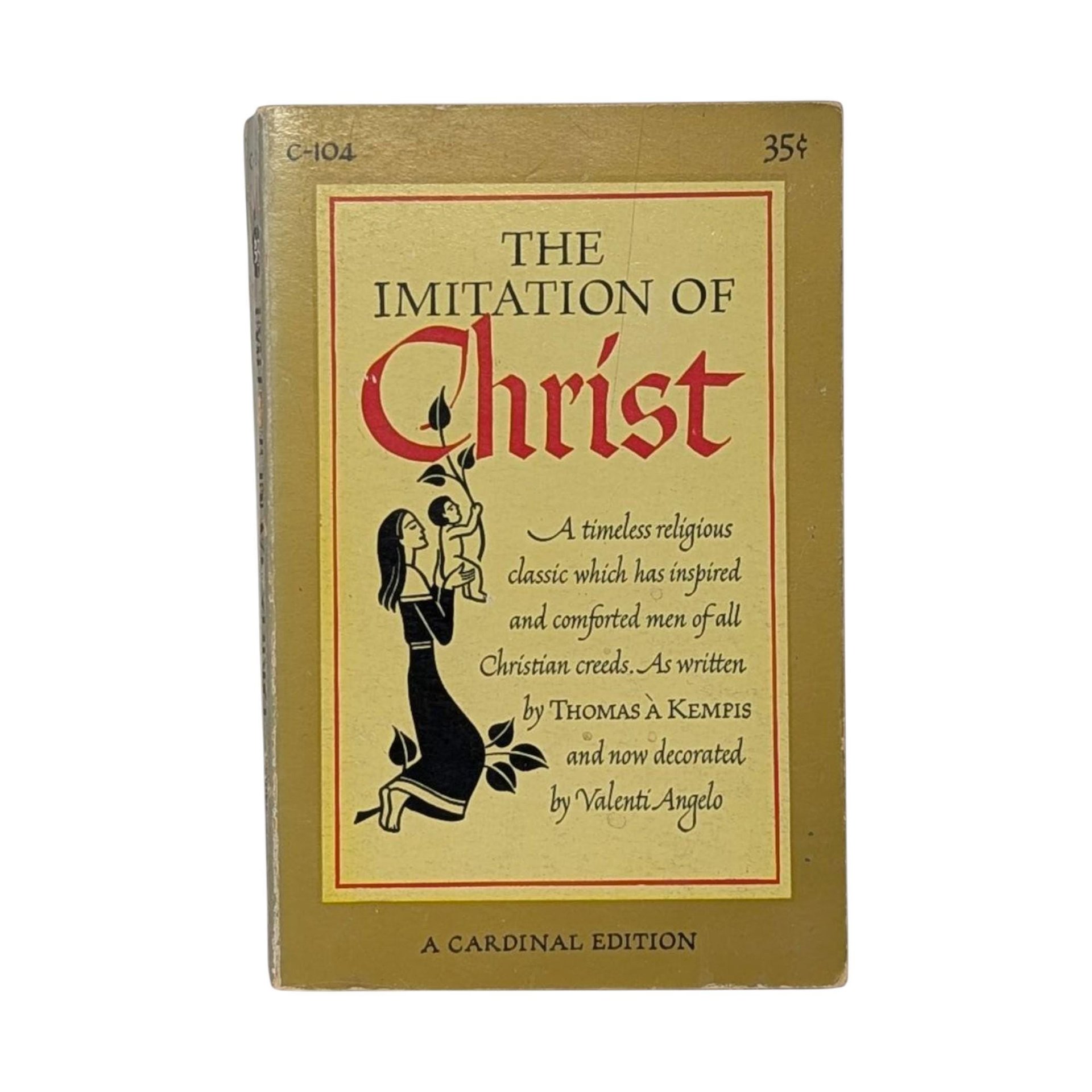 1953 The Imitation of Christ Book: Thomas à Kempis Cardinal Edition
