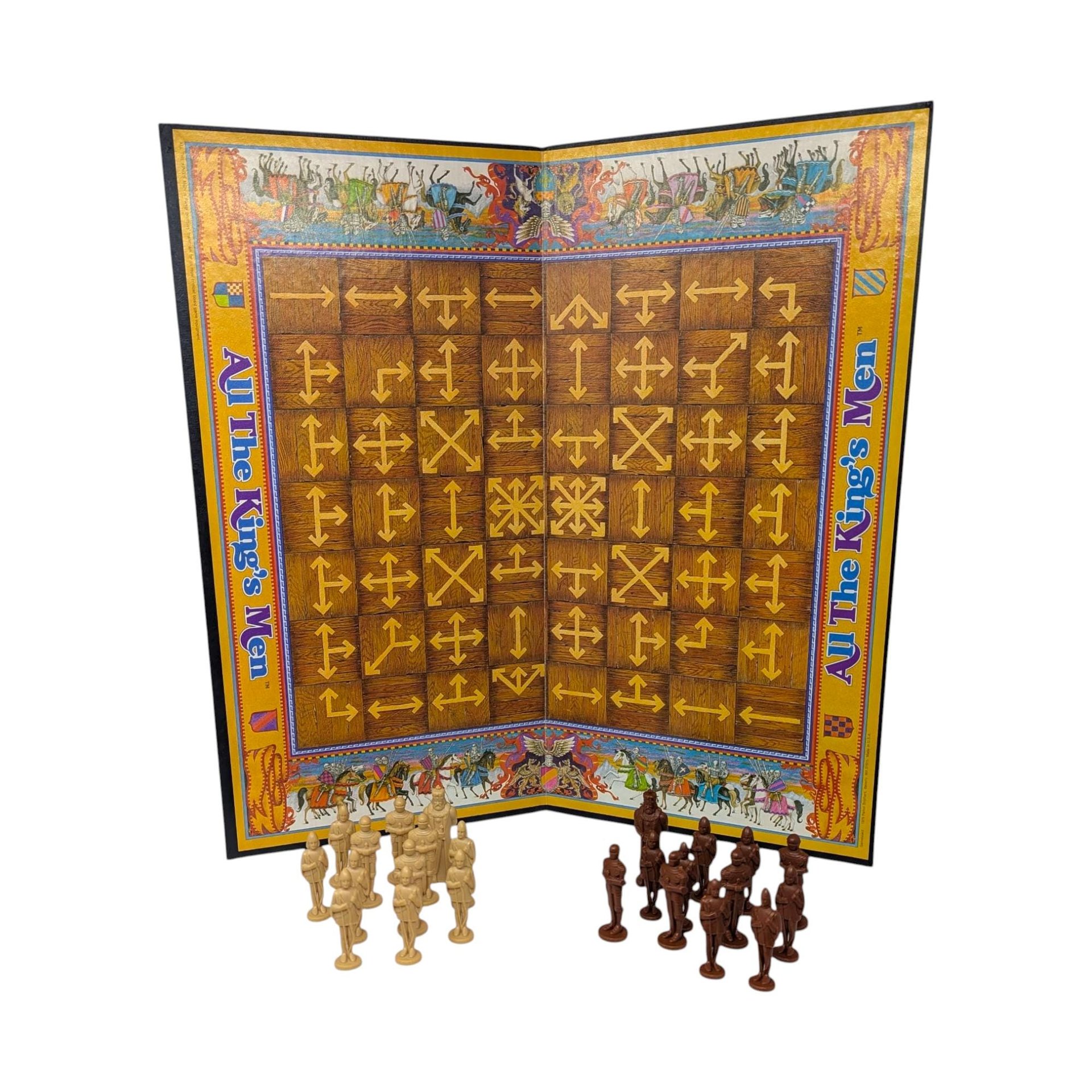 Vintage 1979 All The King's Men Game: Parker Brothers Strategy Board Game