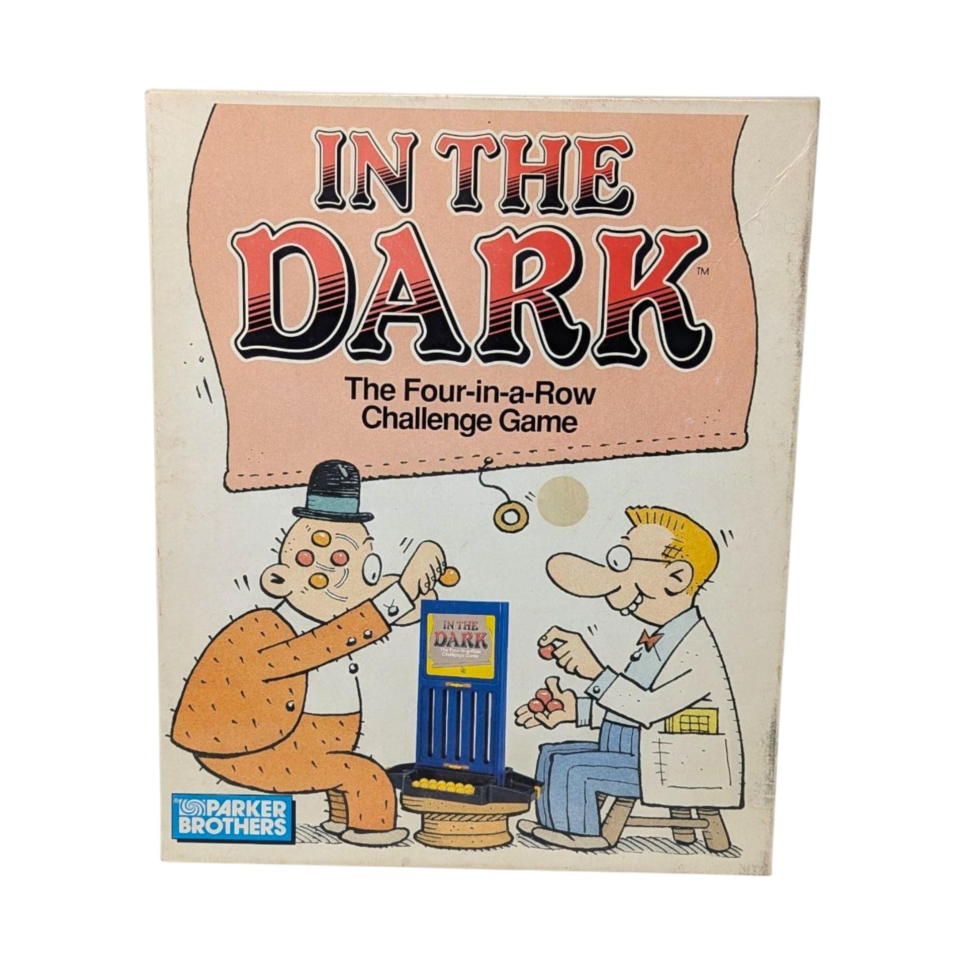 Vintage 1989 In The Dark Game: Parker Brothers Four-in-a-Row Challenge