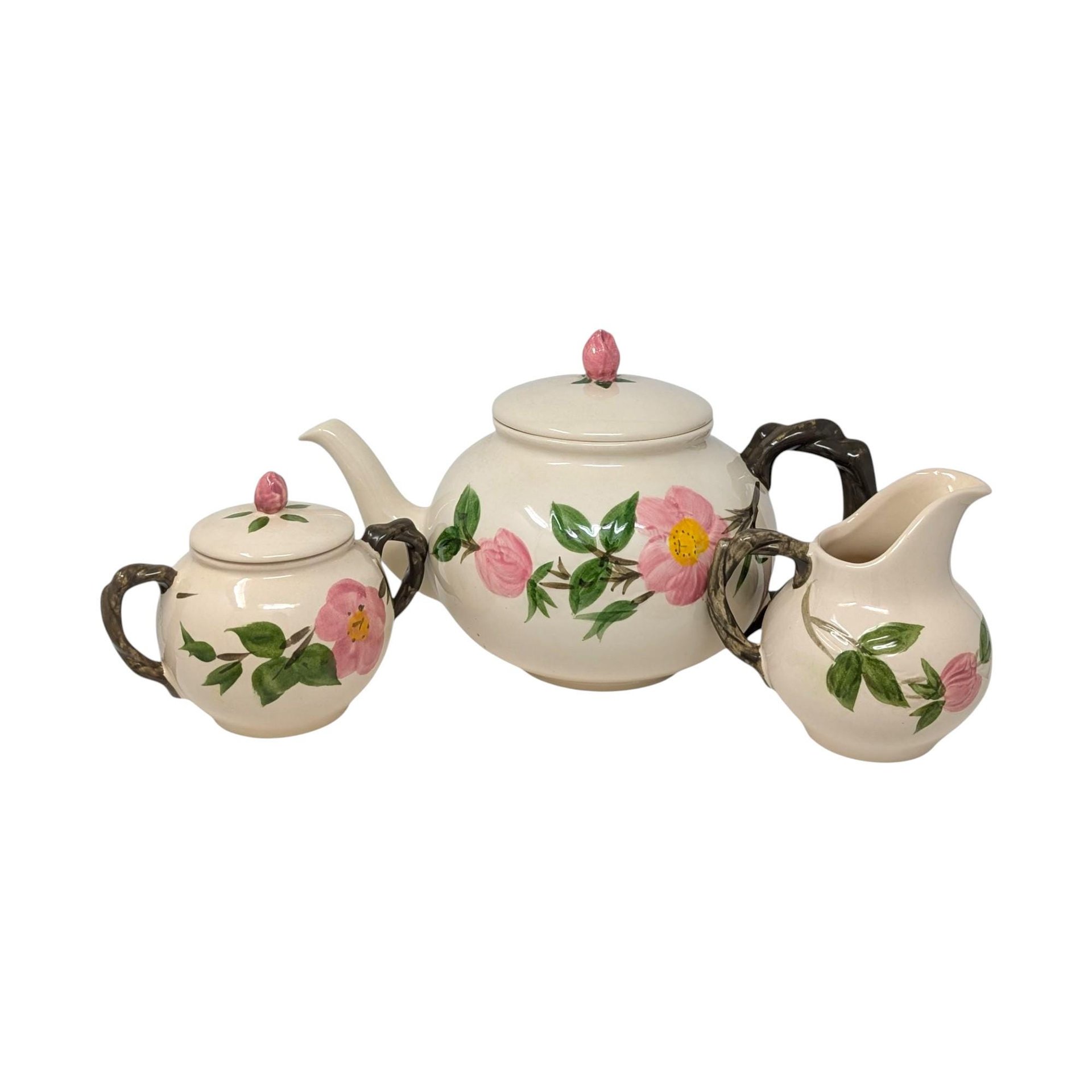 Vintage Franciscan Desert Rose: Your Choice Teapot, Creamer, or Sugar