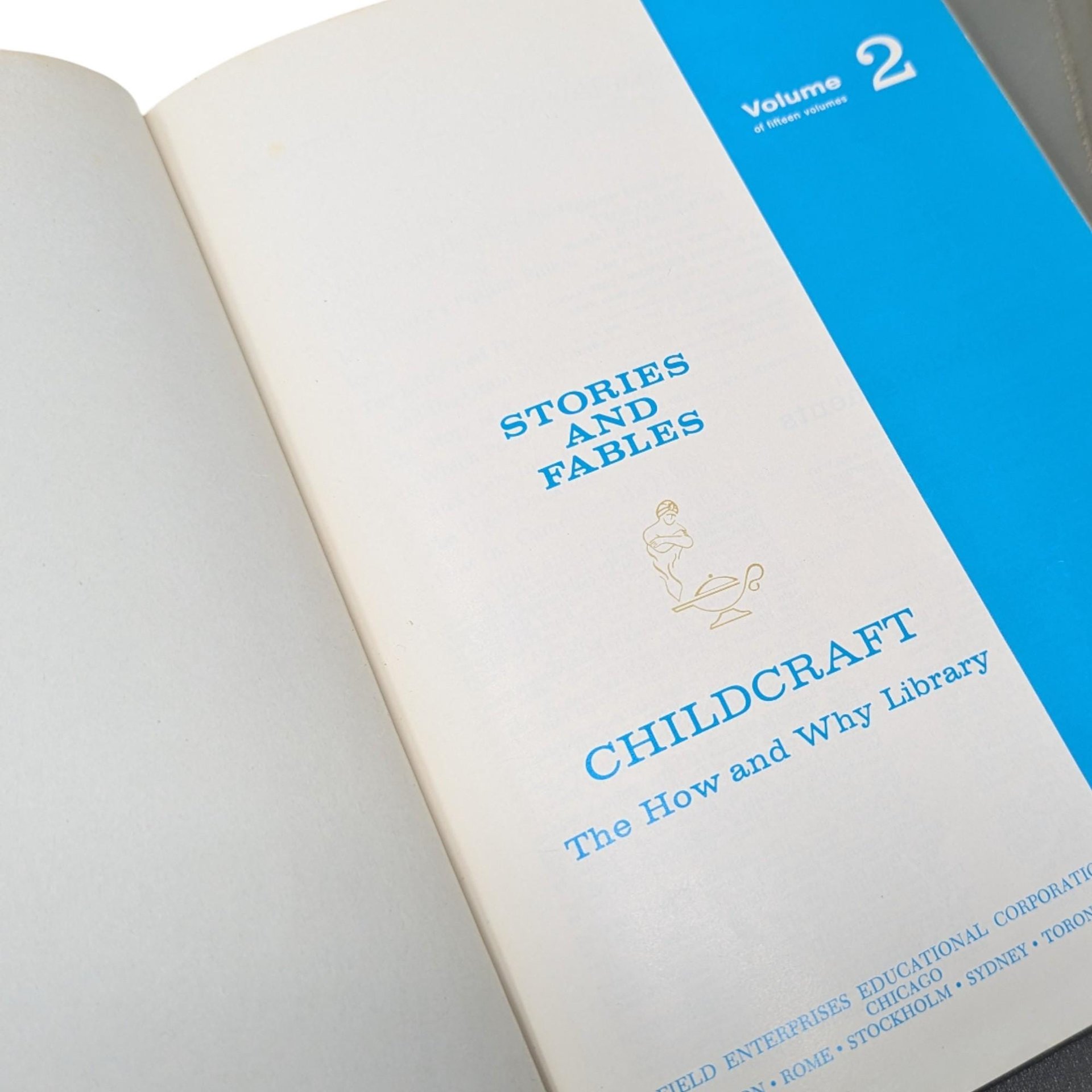 Vintage 1965 Childcraft Book Set: Poems, Stories, and Make & Do Lot