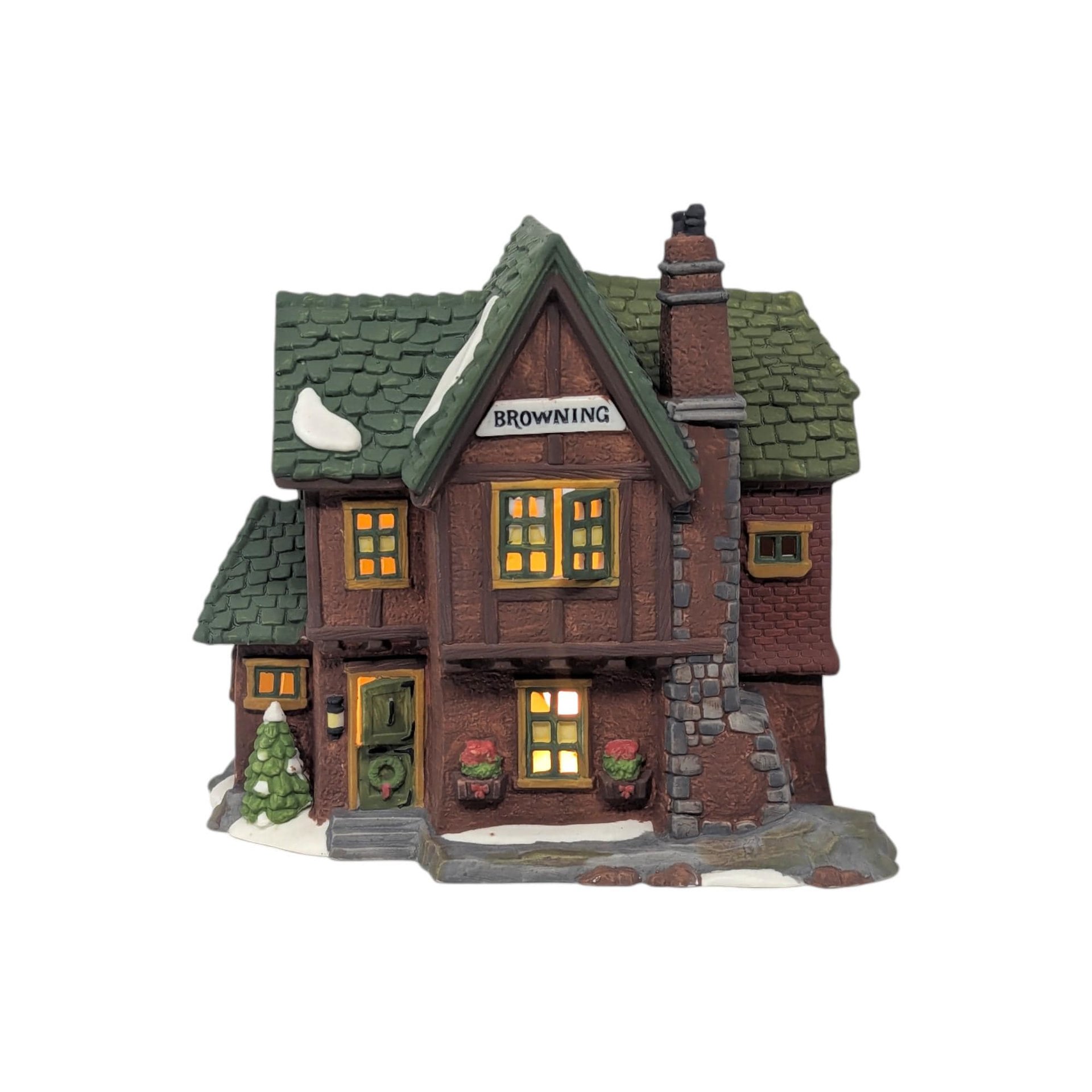 Vintage 1994 Browning Cottage: Dept 56 Dickens Village Series House