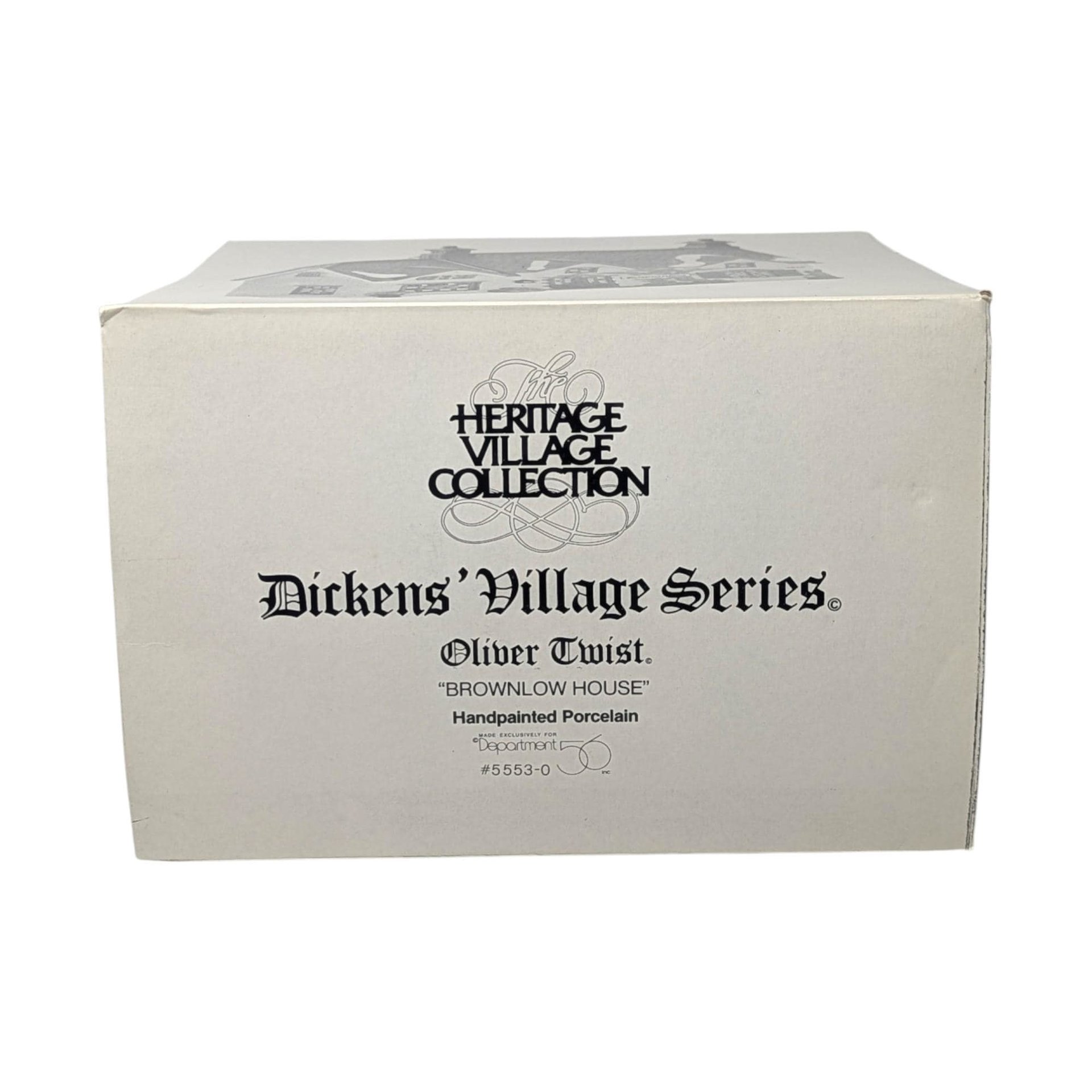 Vintage 1990 Brownlow House: Oliver Twist Dept 56 Dickens Village