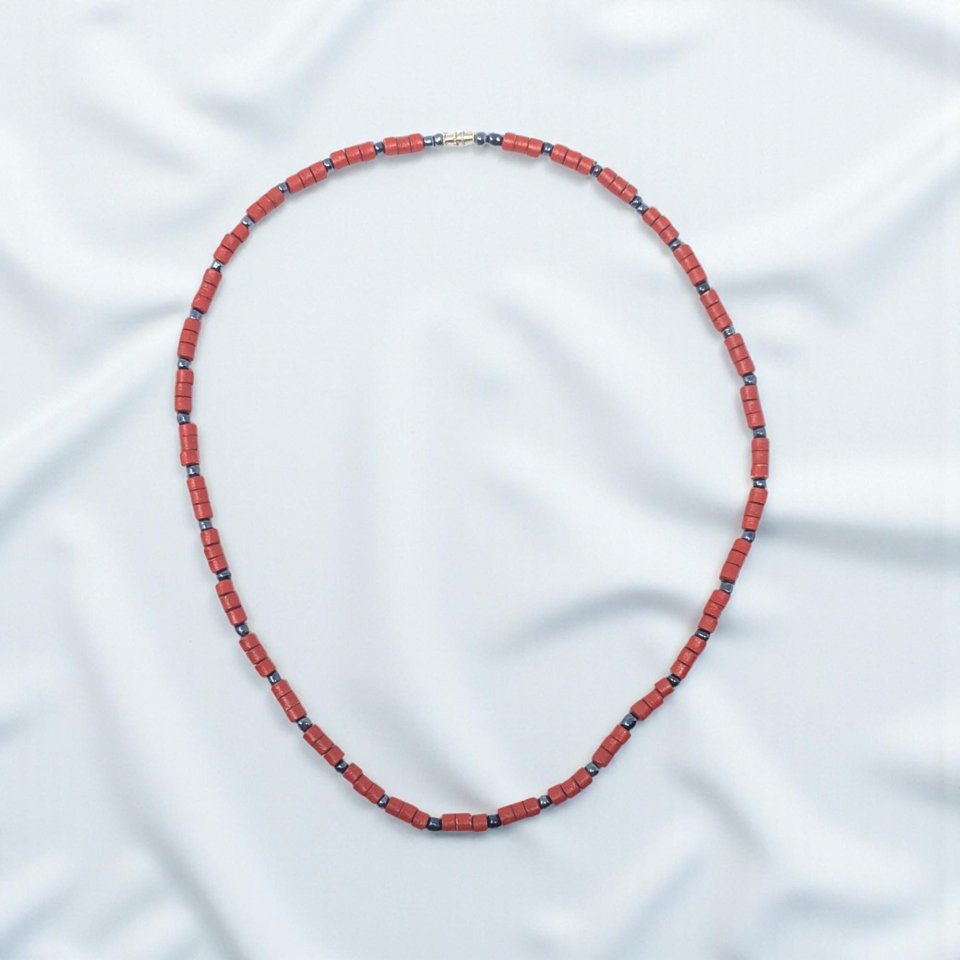 Vintage 1990s Puka Shell Choker: Your Choice of 90s Surfer Heishi Necklace