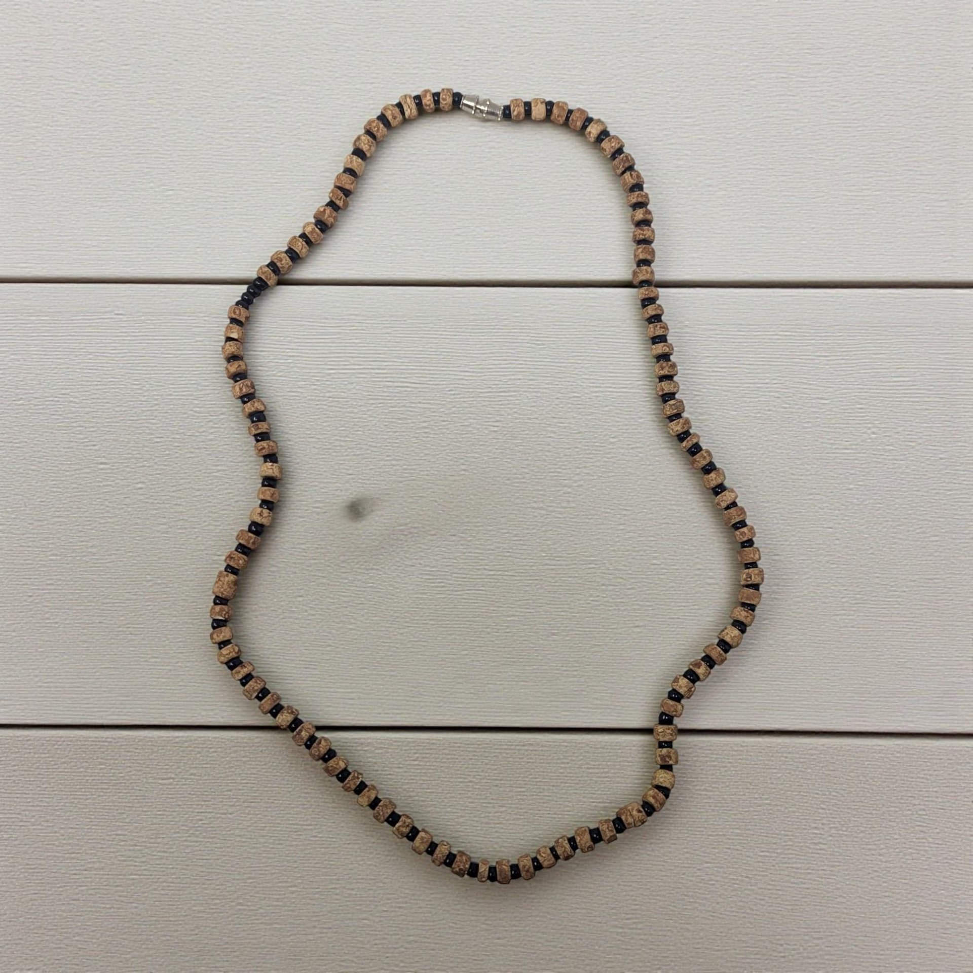 Vintage 1990s Puka Shell Choker: Your Choice of 90s Surfer Heishi Necklace