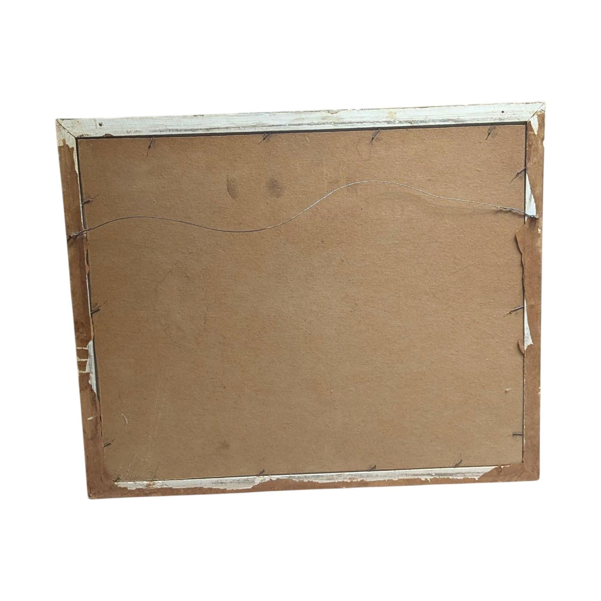 Vintage C. Baronzetti Last Supper Print: Ornate Gold Frame Religious Art