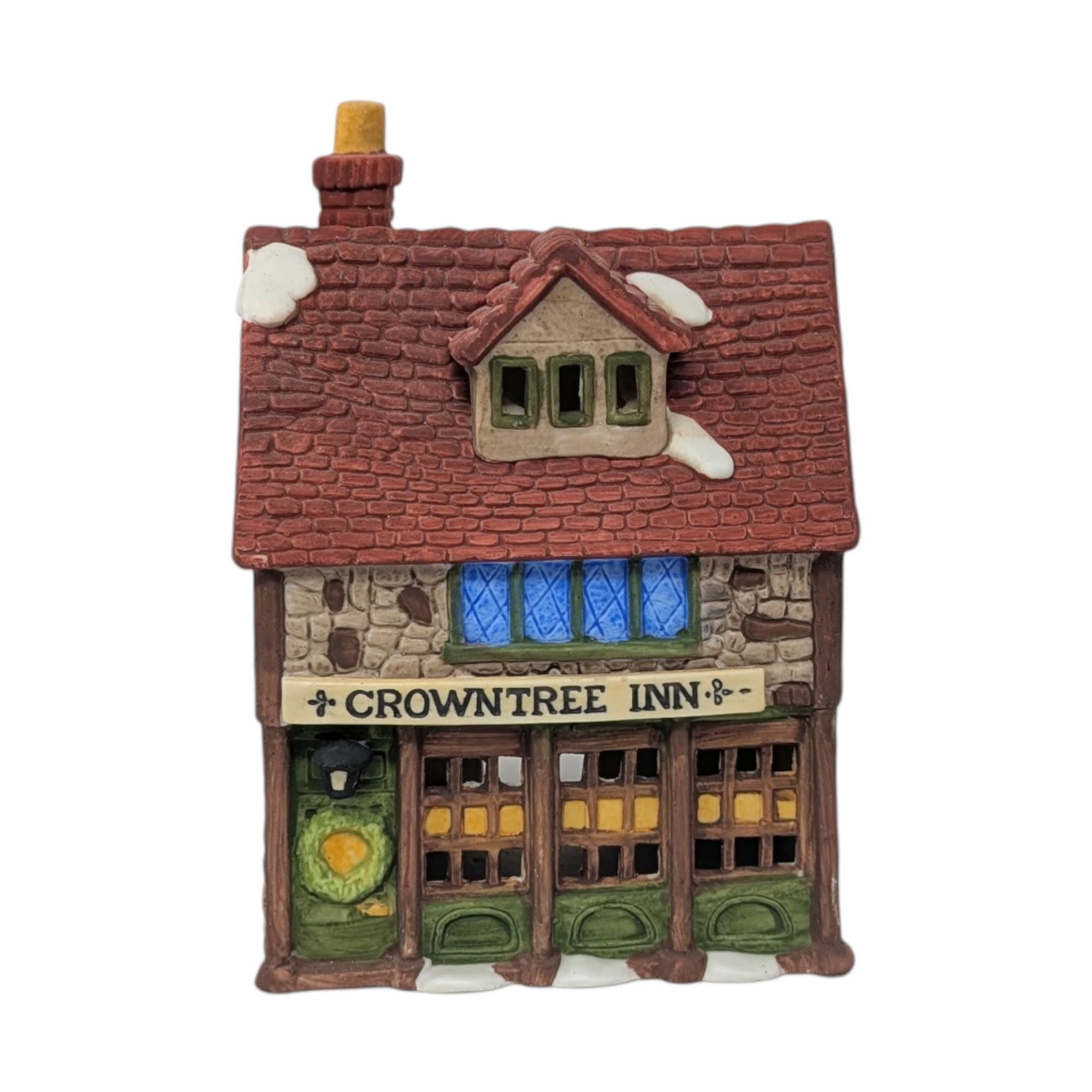 Vintage 1984 "Crowntree Inn" House: Department 56 Dickens' Village Collectible