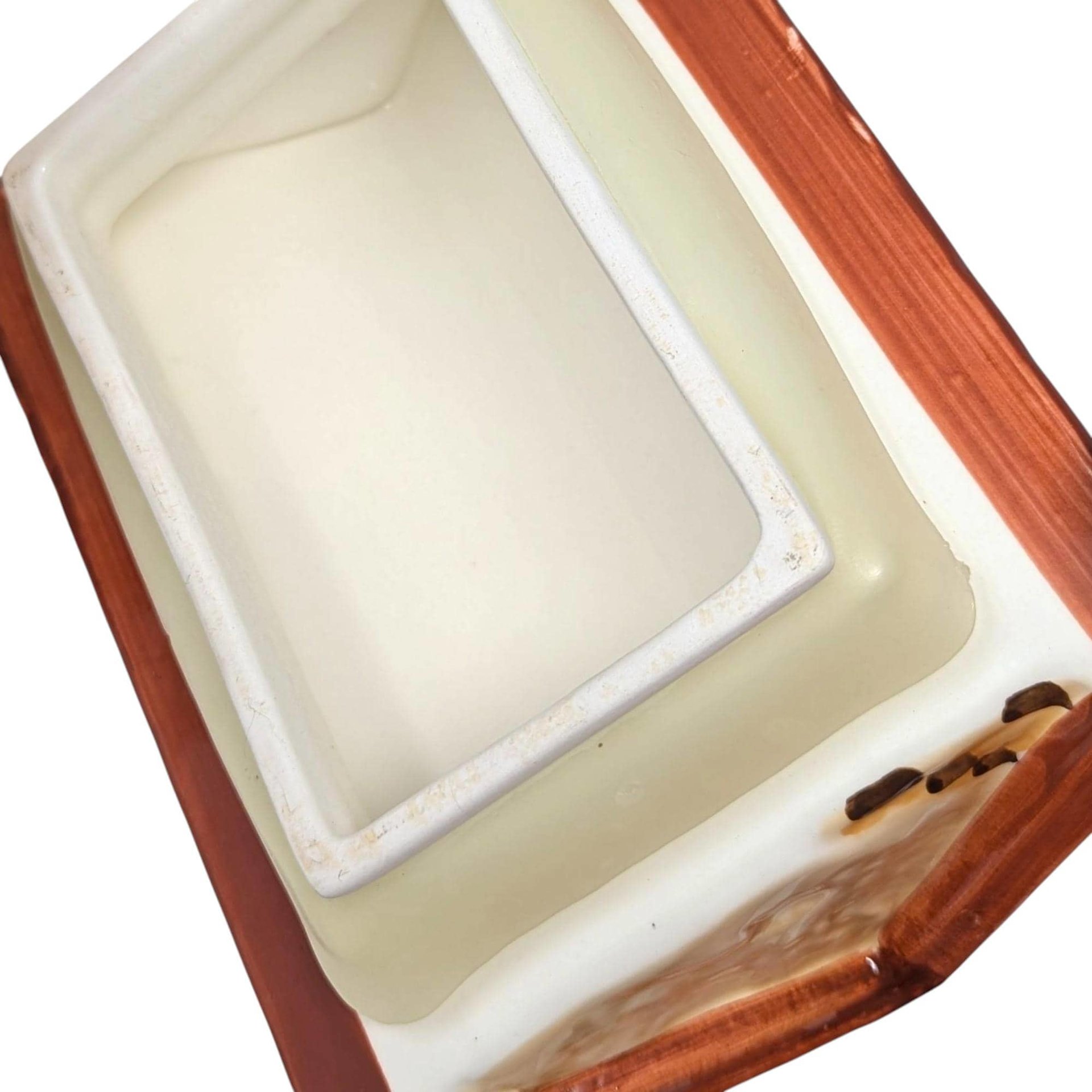 Vintage Mrs. Fields Cookie Jar: Handpainted Ceramic Bakery Shop