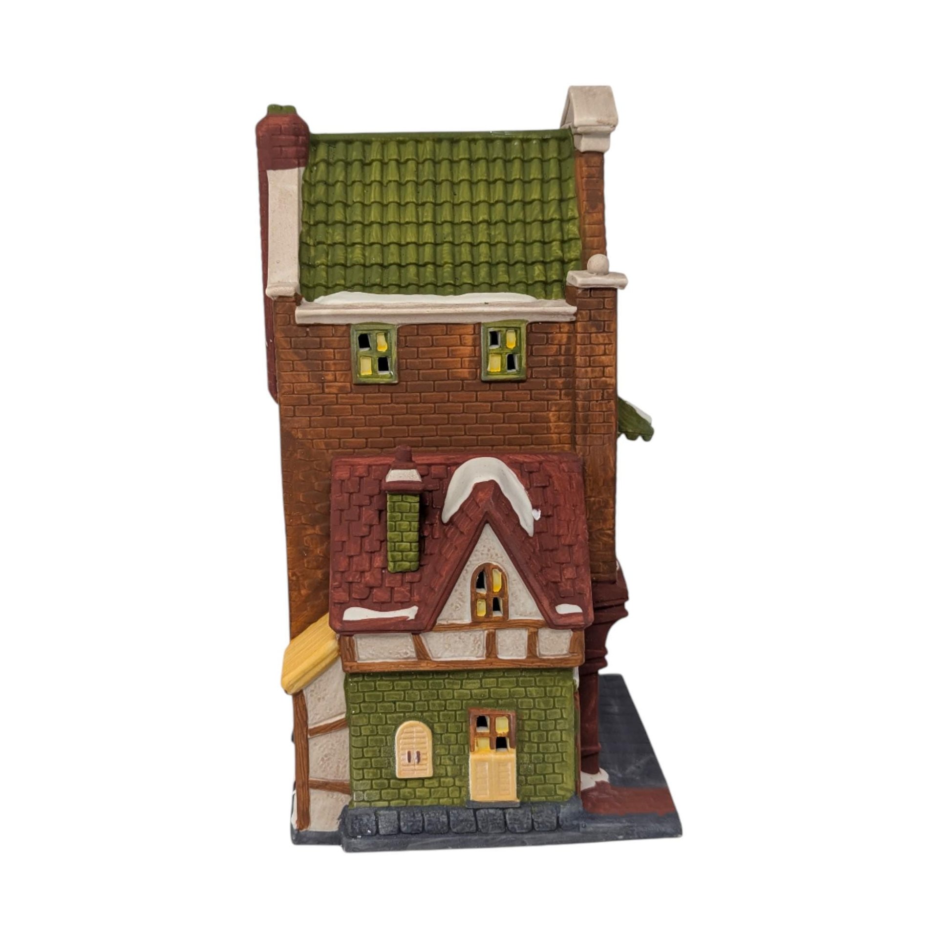 Vintage 1992 Dept 56 Music Emporium: Christmas in the City Village Building