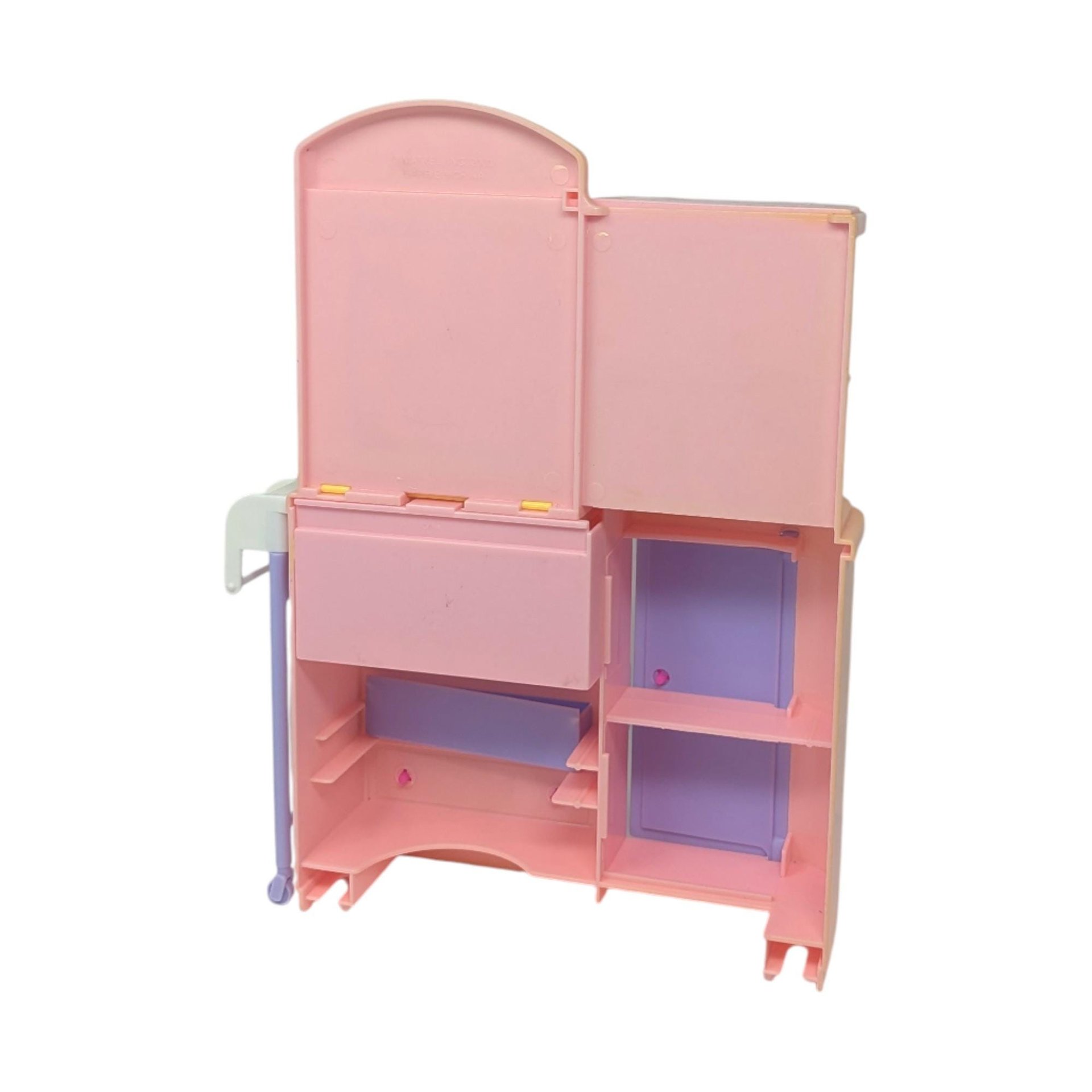 Vintage 90s Mattel Barbie Baby Care Changing Station: Dollhouse Nursery Furniture
