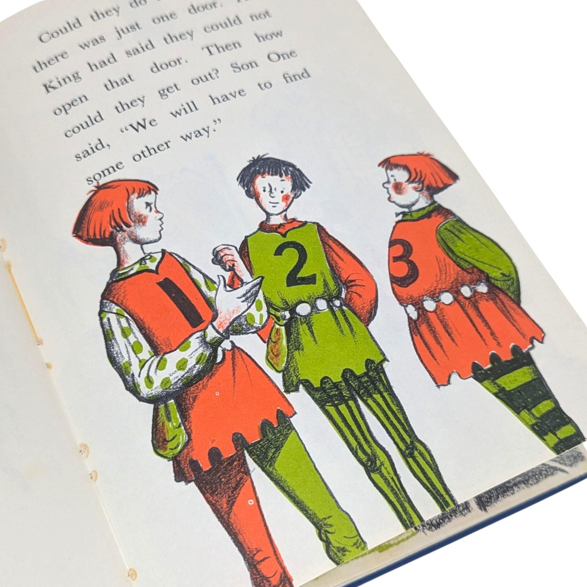 1960 The King's Wish Book: Benjamin Elkin Beginner Books Hardcover