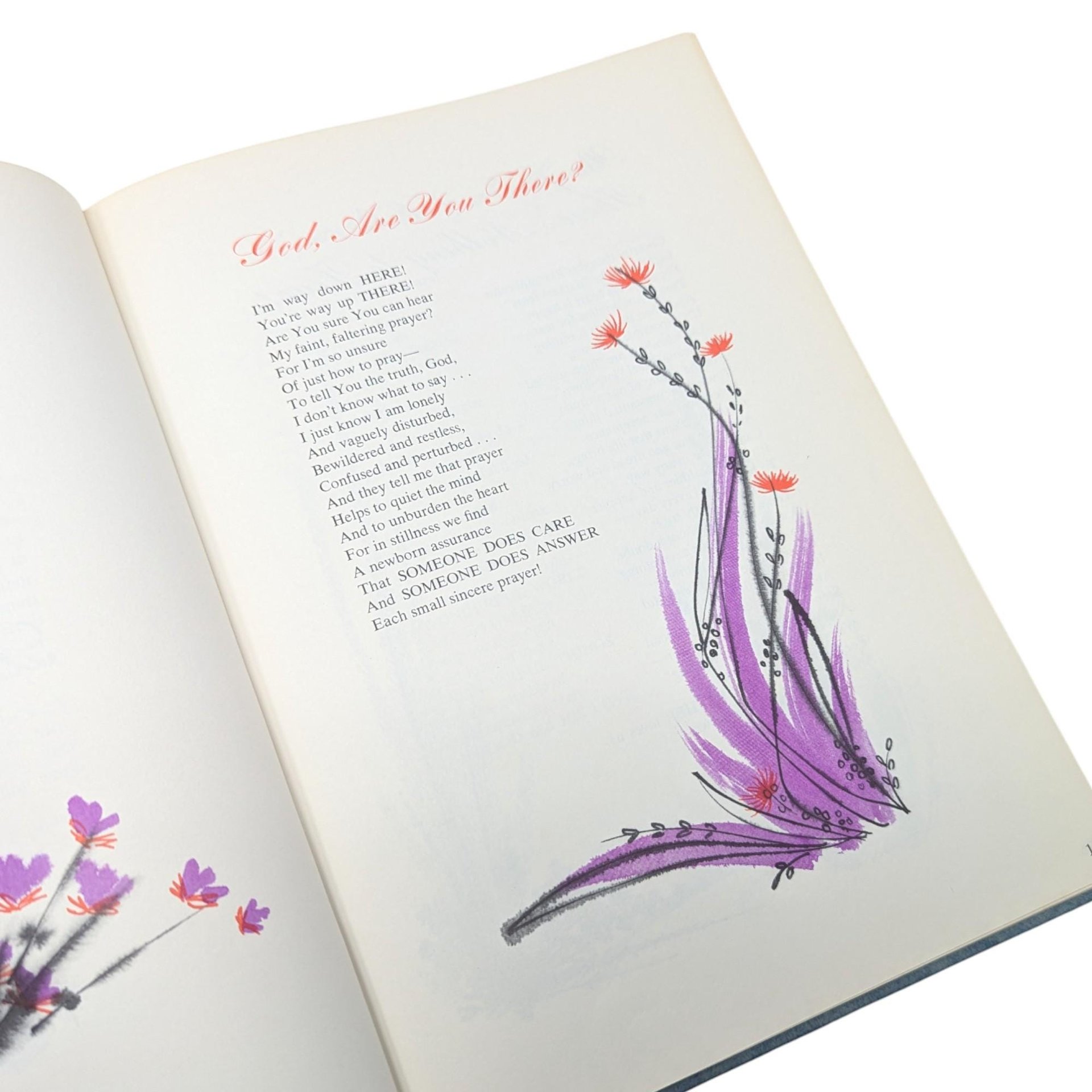 1972 Someone Cares: Helen Steiner Rice Collected Poems Hardcover Book