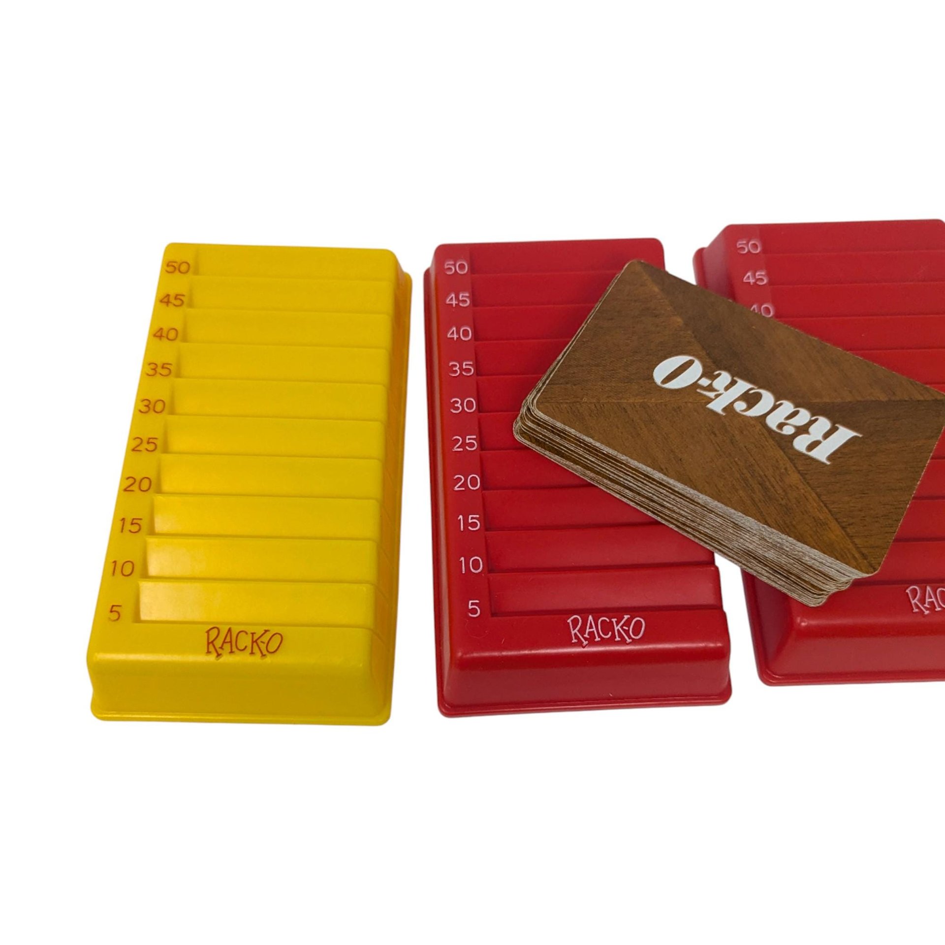 Vintage 1961 Rack-O Game: Milton Bradley Classic Card Game